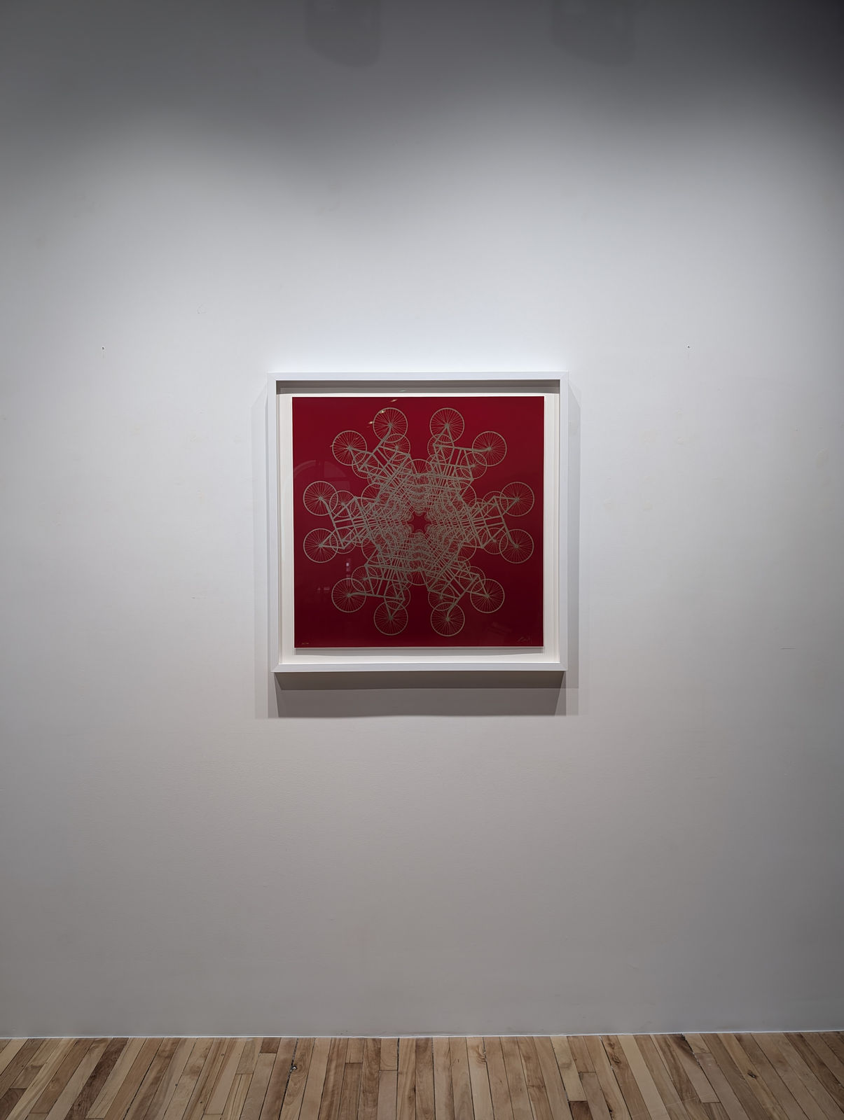 Ai Weiwei, Forever Bicycle (Red & Gold), 2025