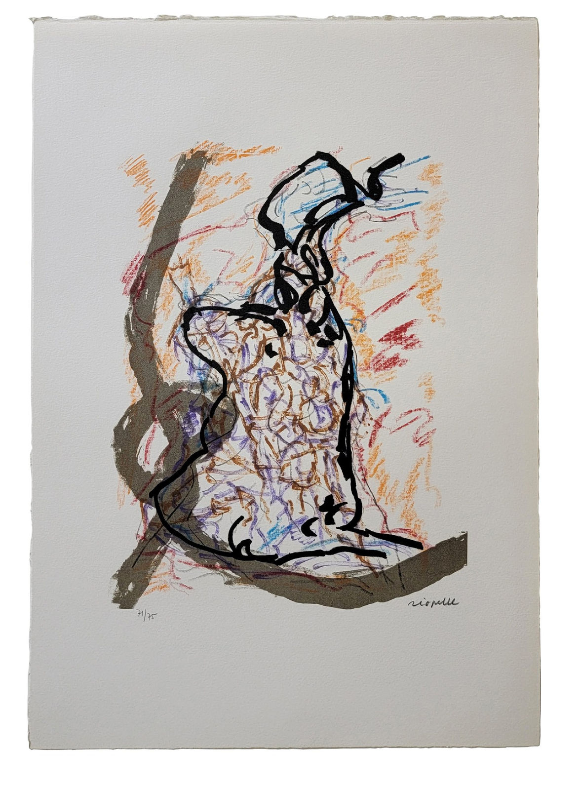 Jean Paul Riopelle, Teddy, 1972