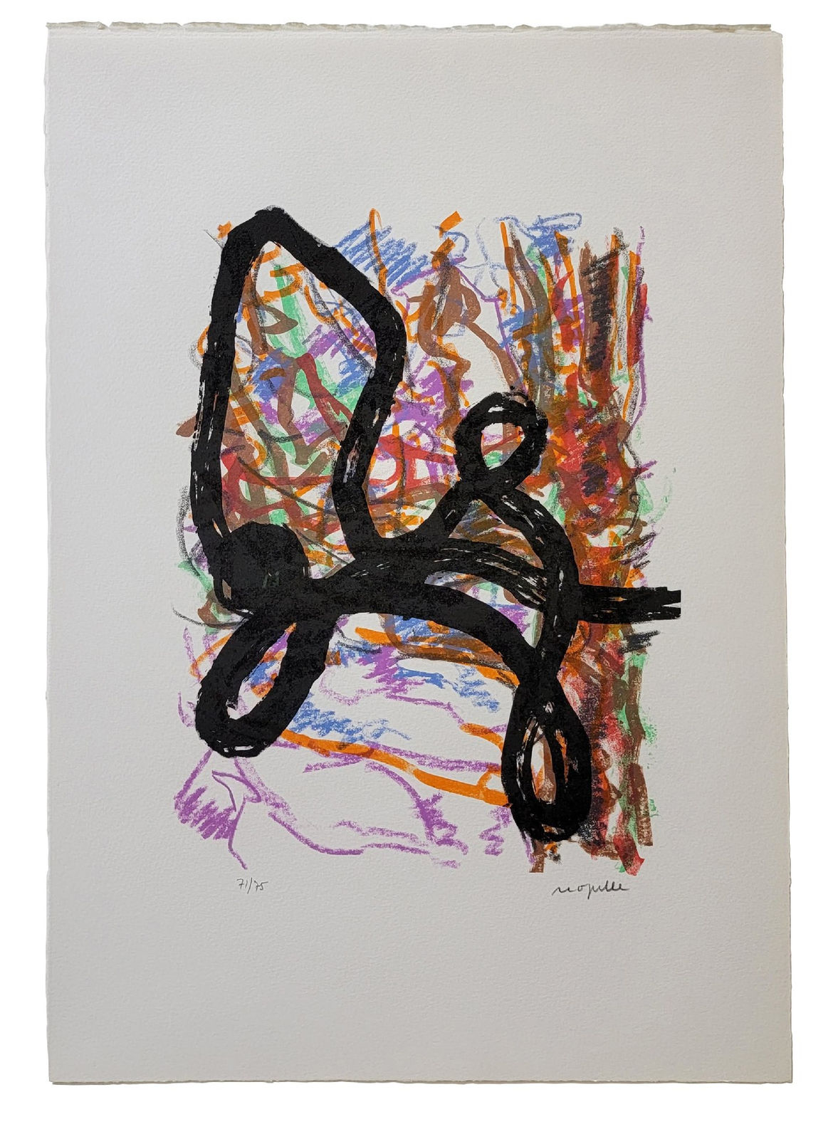 Jean Paul Riopelle, Le Chien, 1972