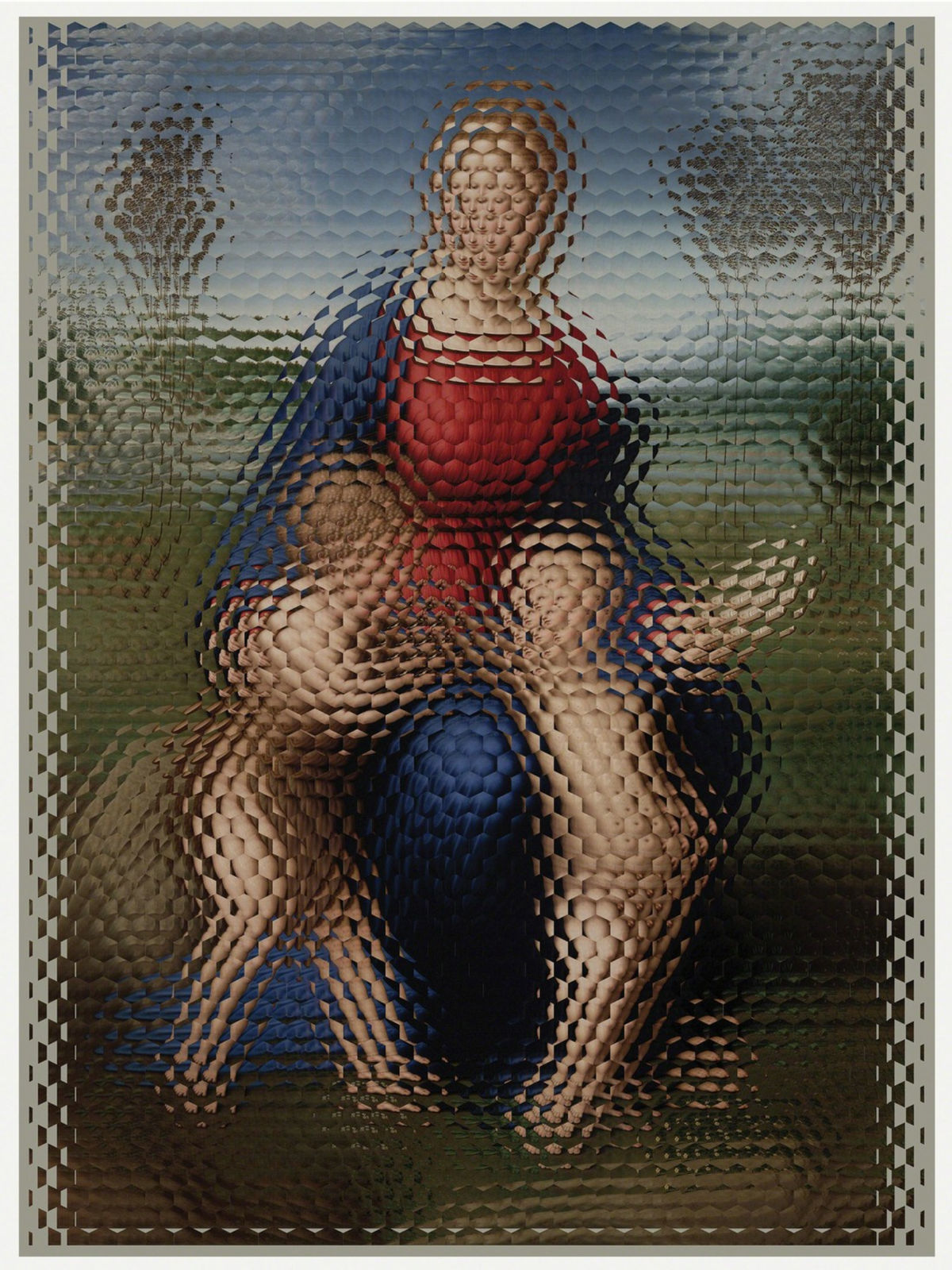 Fabián Ugalde, Expanded Raphael III, 2017