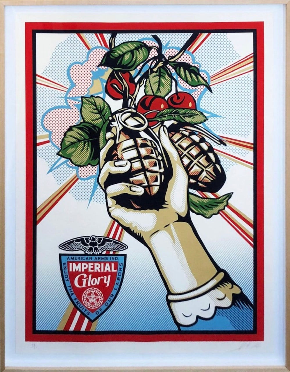 Shepard Fairey, Imperial Glory, 2012