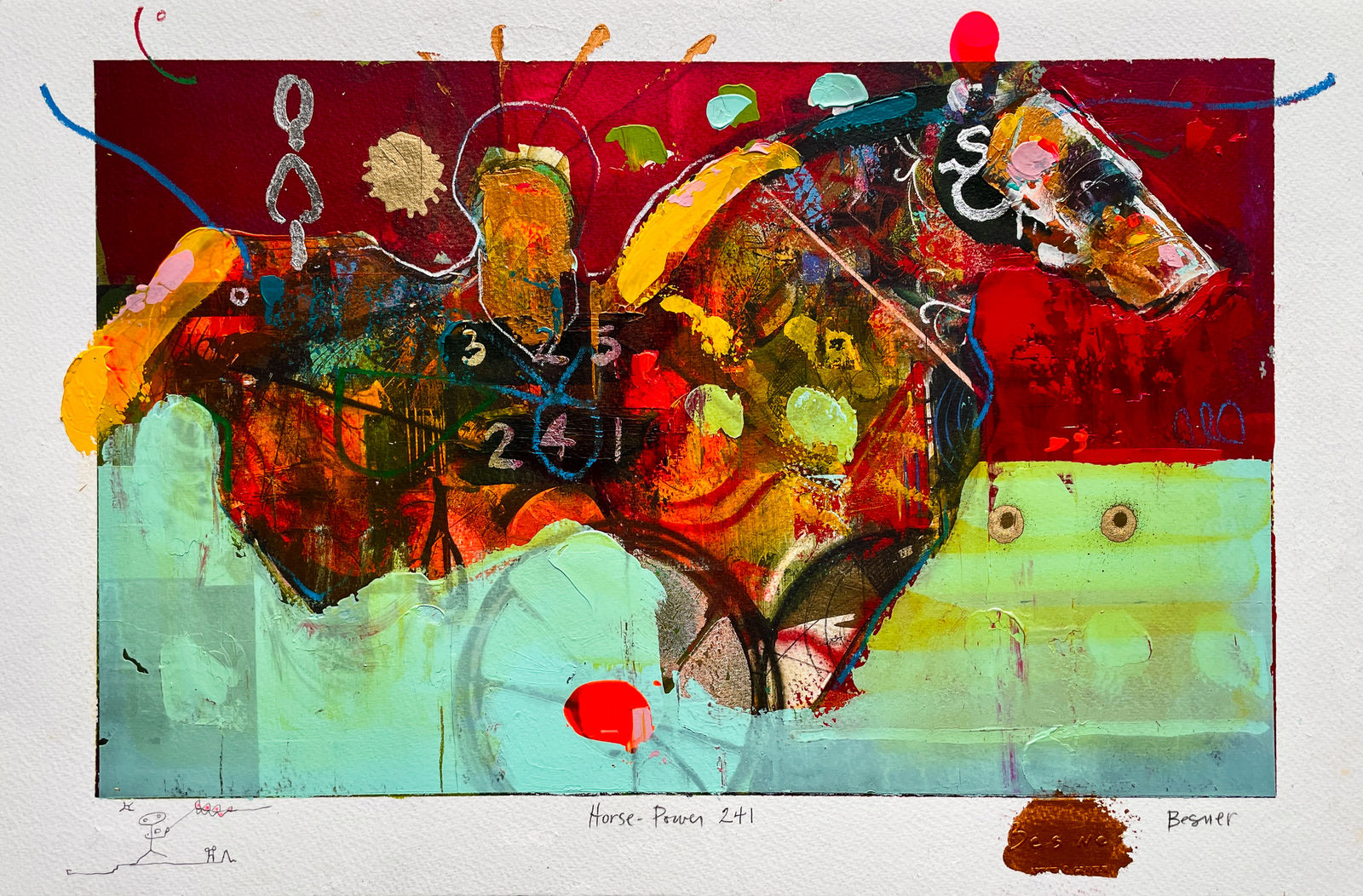 Dominic Besner, Horse-Power-241, 2024