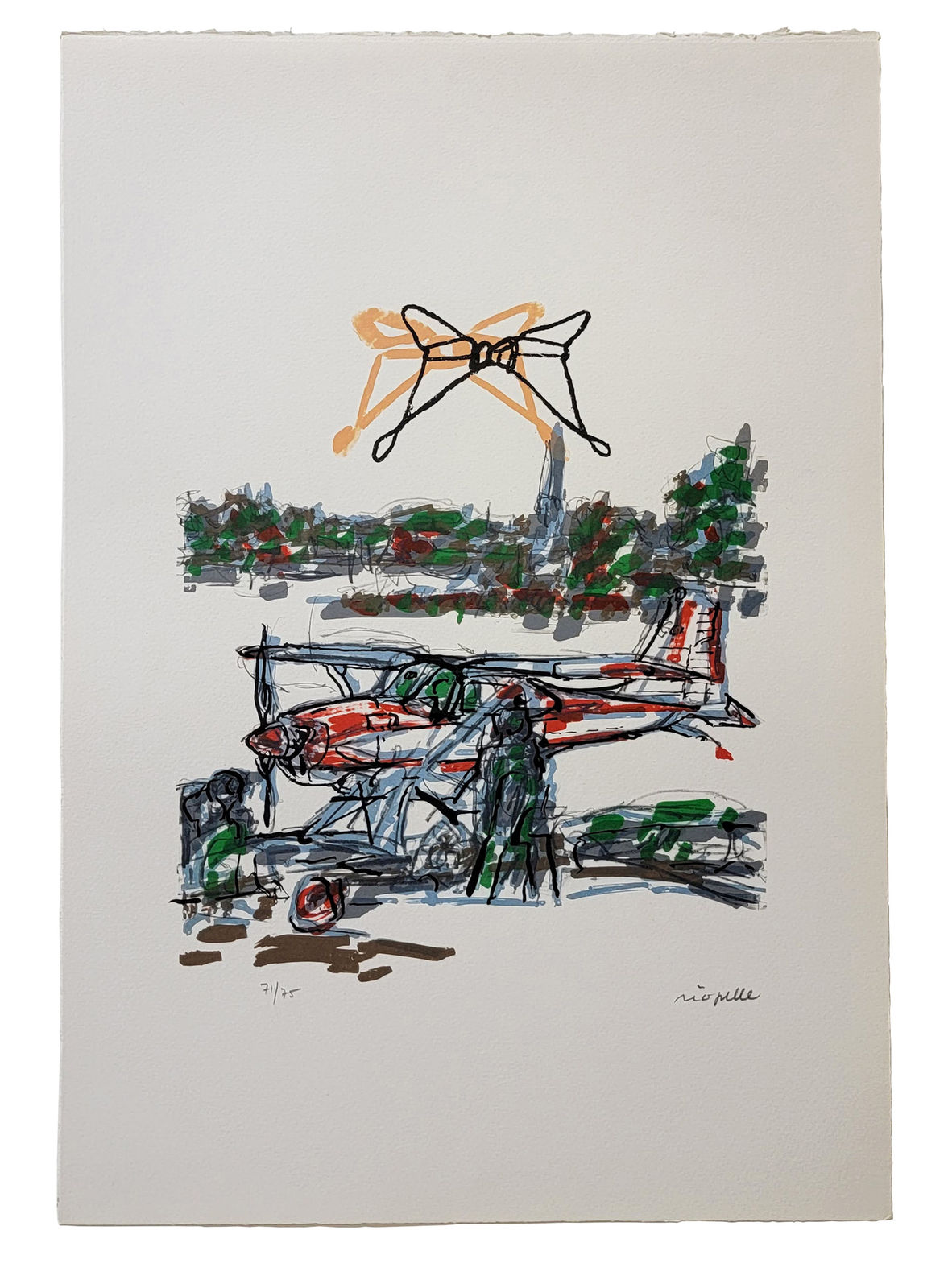 Jean Paul Riopelle, Avion a flotteurs, 1972