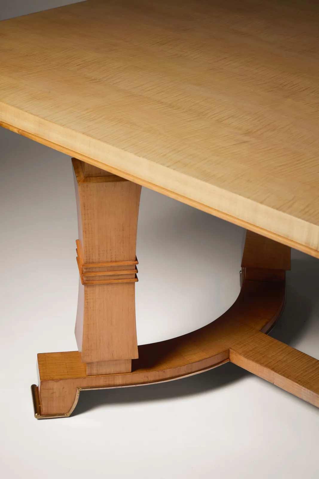 JULES LELEU, DINING TABLE, c. 1945