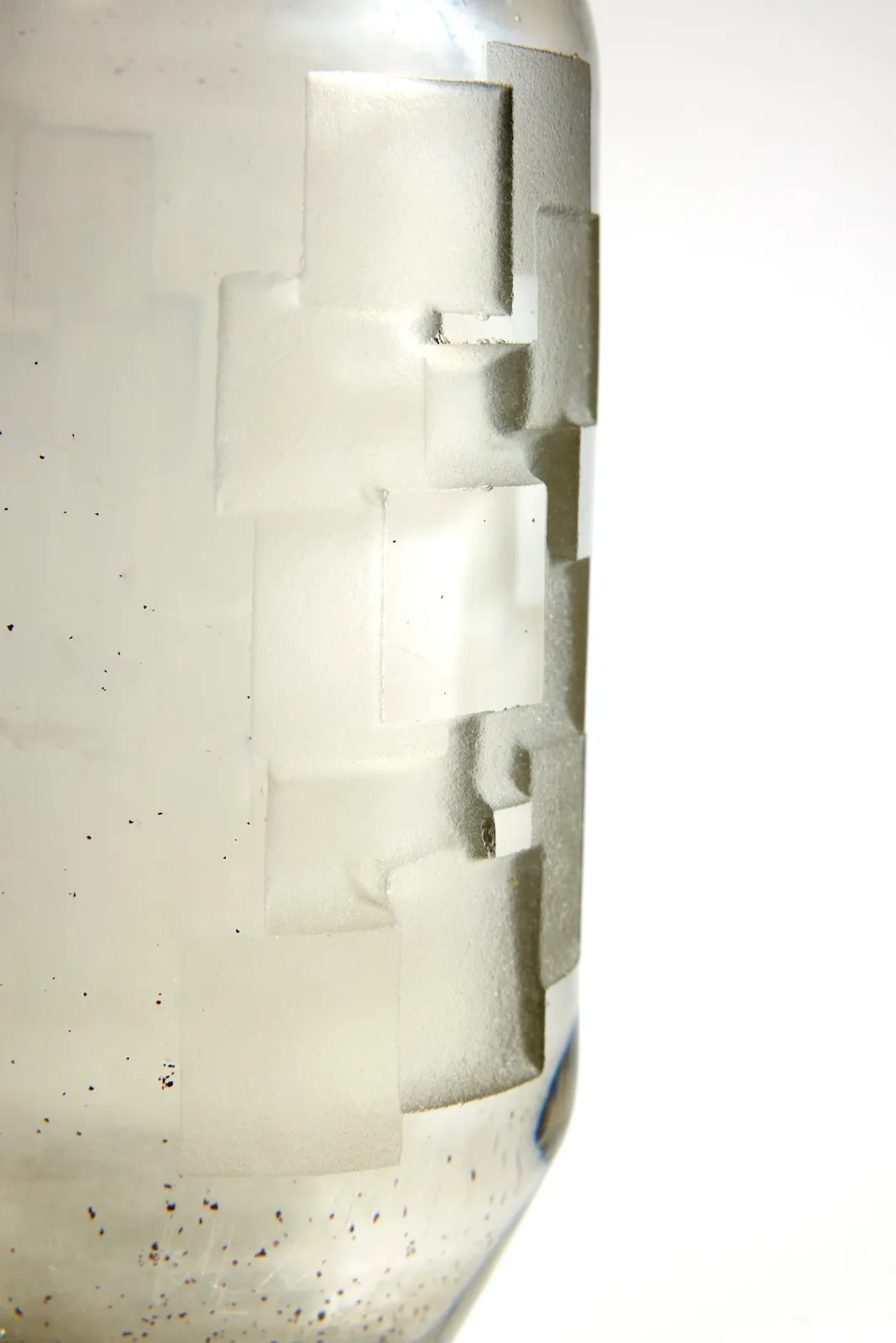 JEAN LUCE, VASE 'CARRES IMBRIQUES', c. 1928