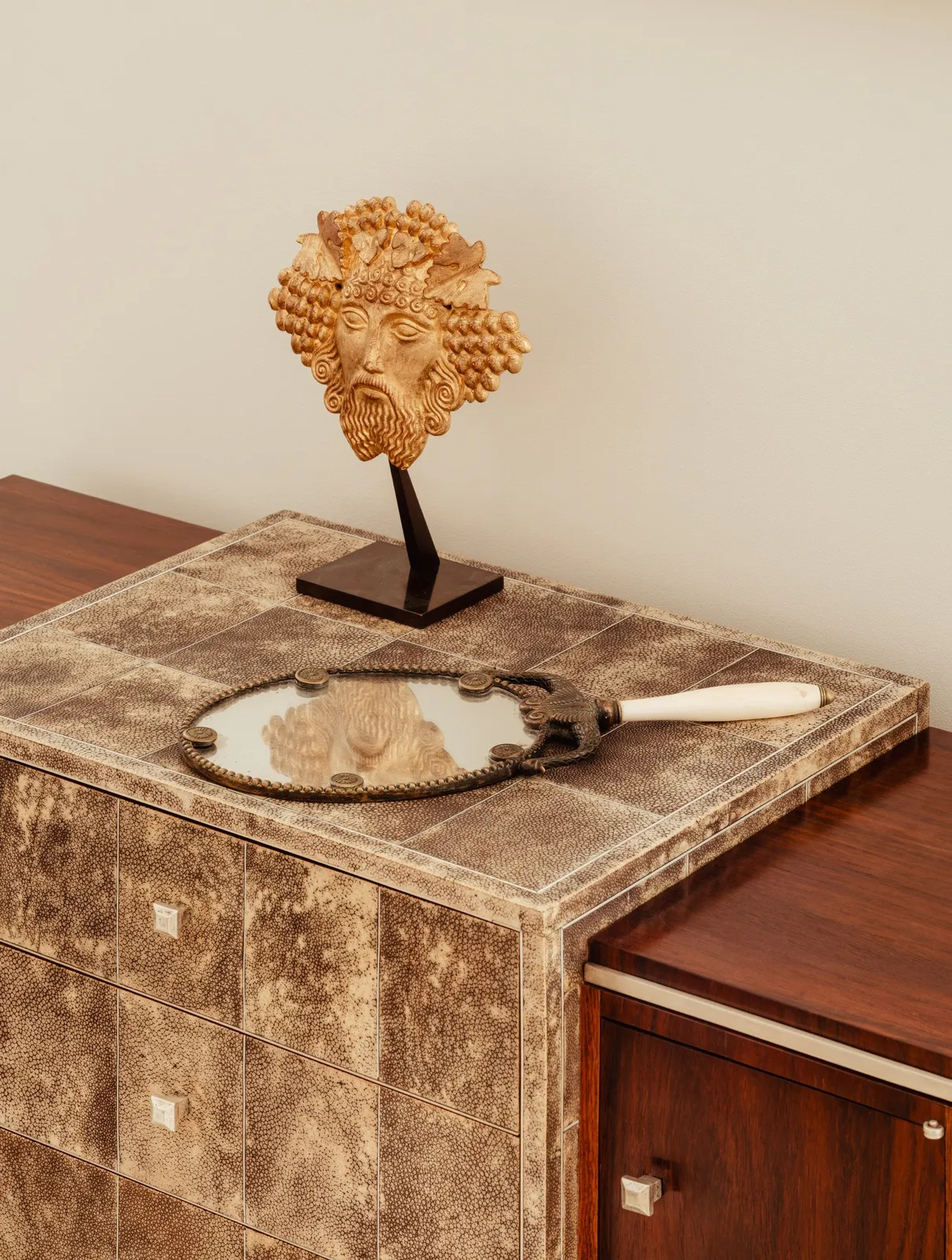 ARMAND-ALBERT RATEAU, HAND MIRROR, c. 1926