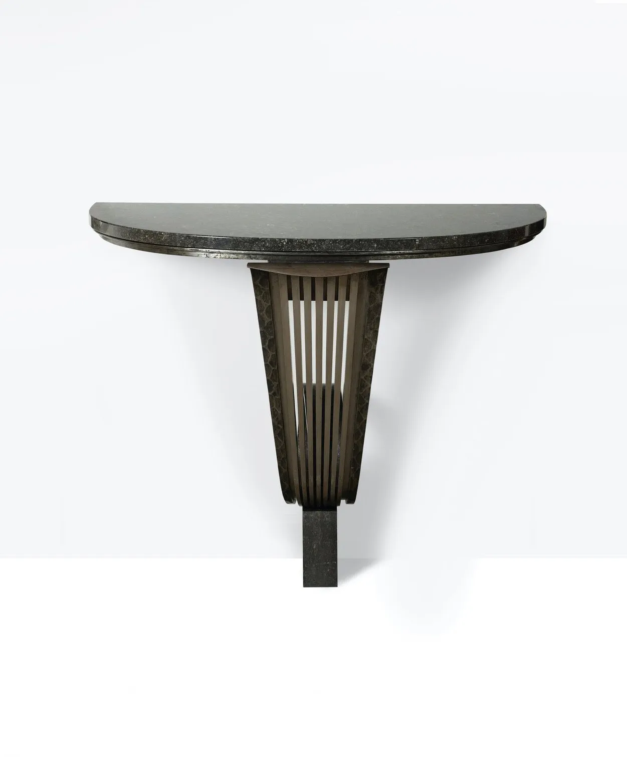 R. SUBES & J.-E. RUHLMANN, PAIR OF CONSOLES, c. 1929