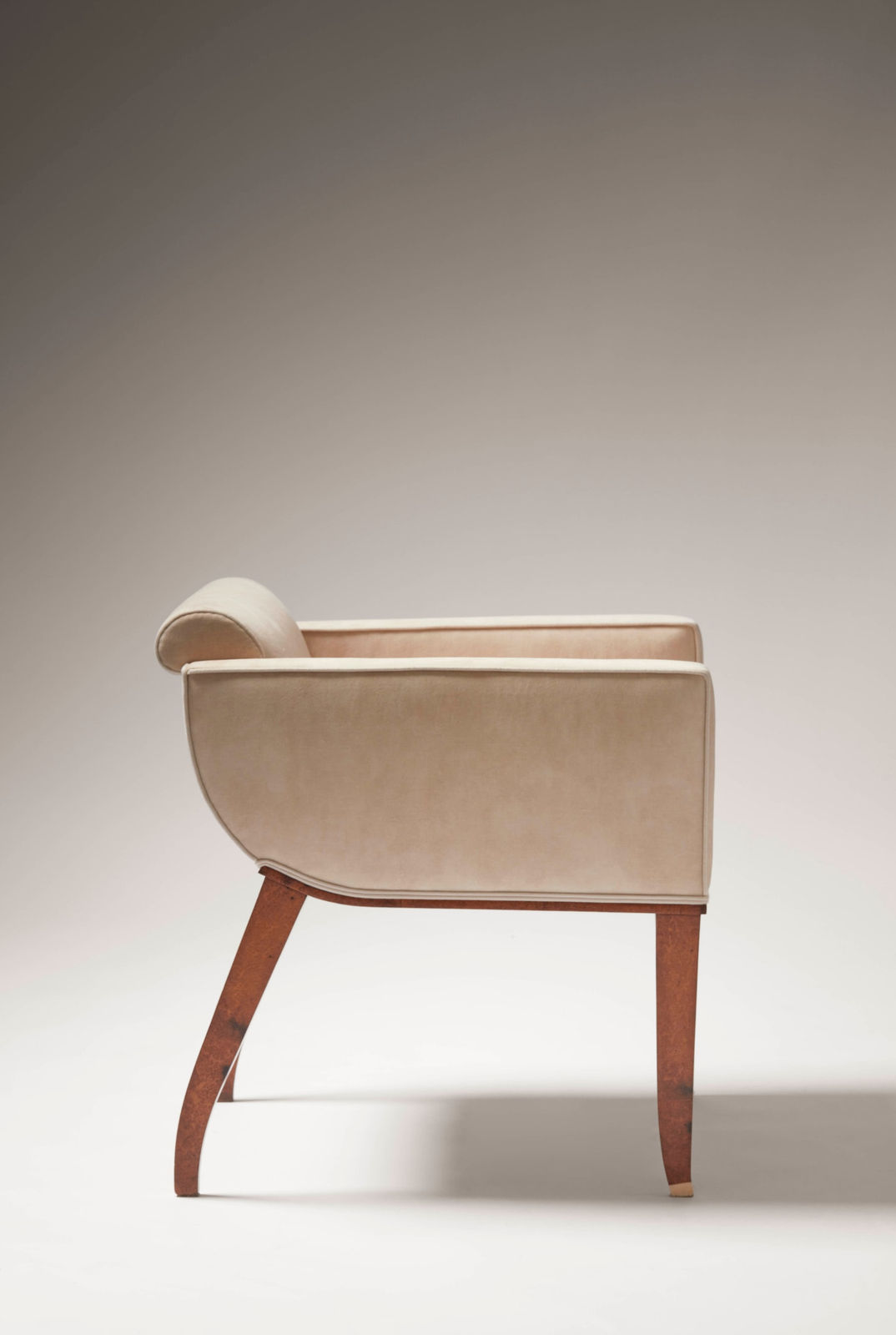 JACQUES-ÉMILE RUHLMANN, PAIR OF ARMCHAIRS, c. 1925