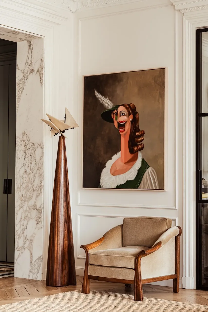 PIERRE CHAREAU, 'SN31' FLOOR LAMP, c. 1925