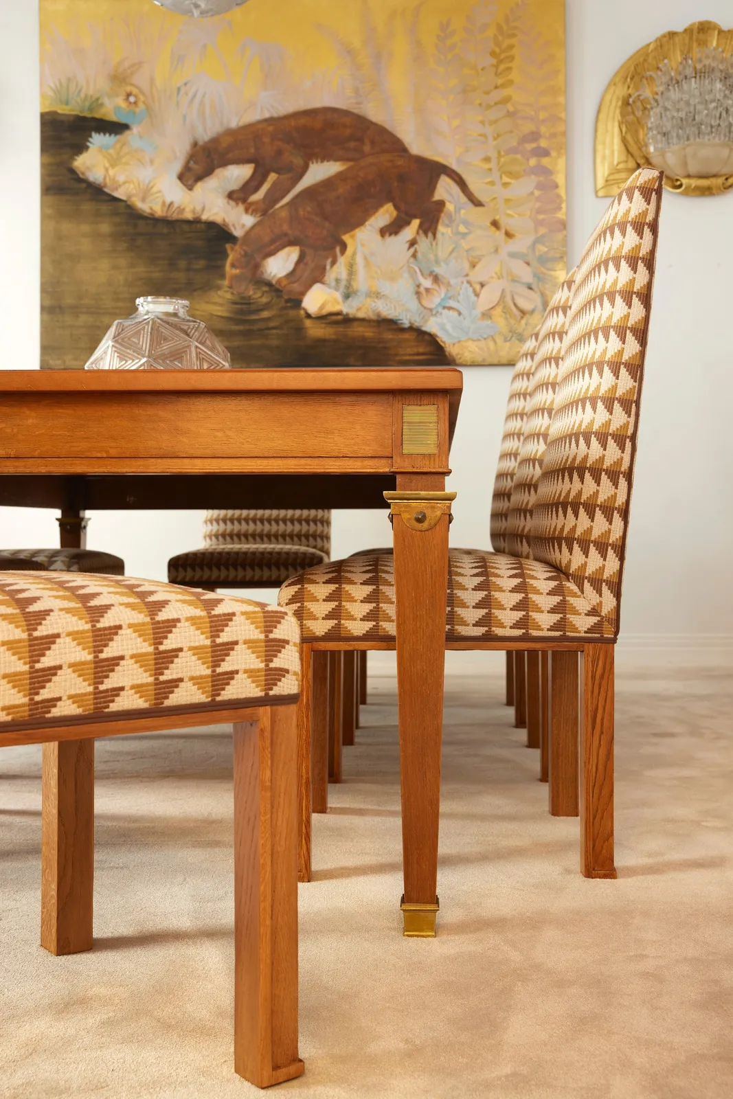 ANDRE ARBUS, DINING TABLE, c. 1950