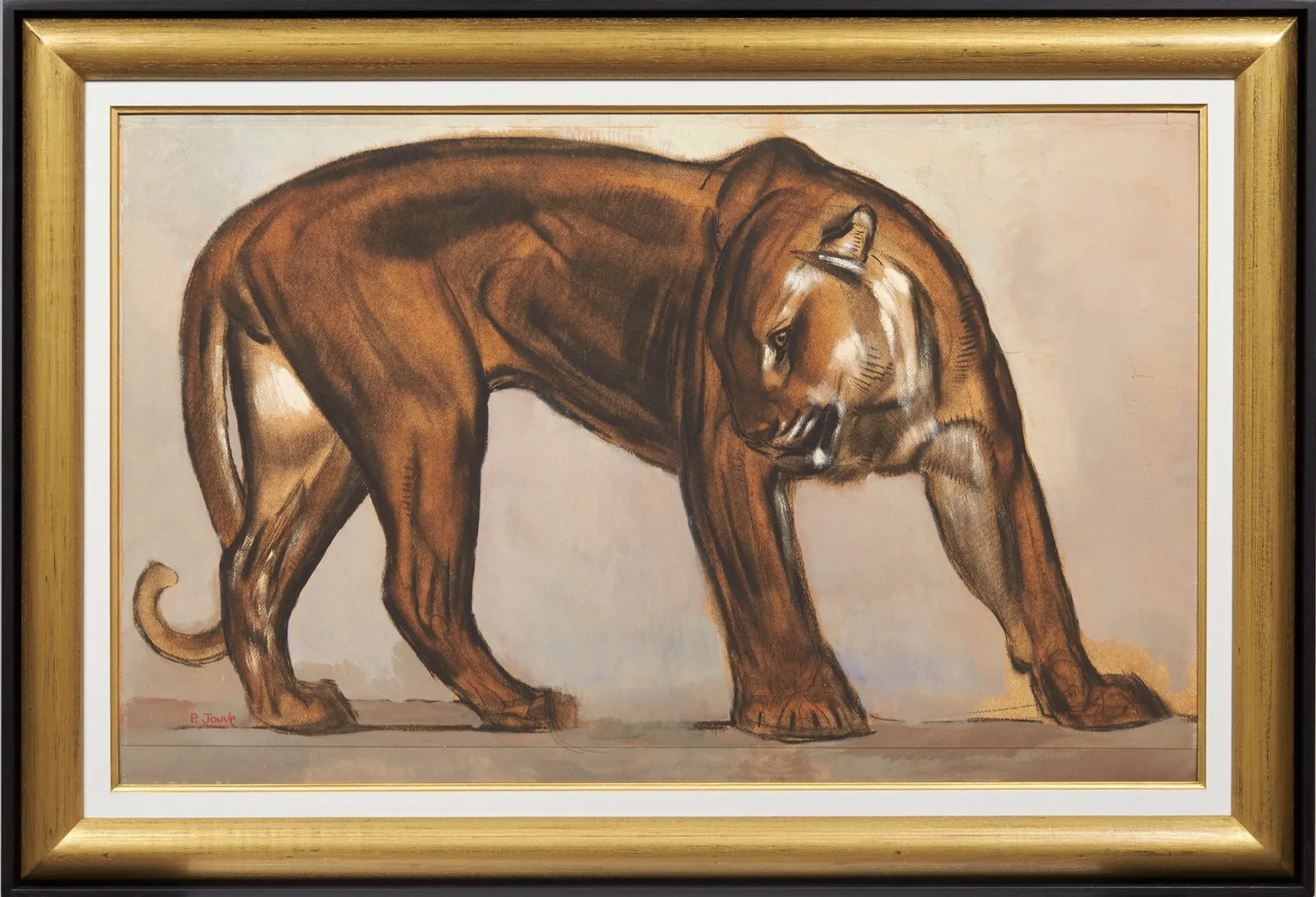 PAUL JOUVE, 'PANTHERE DE PROGIL', c. 1935