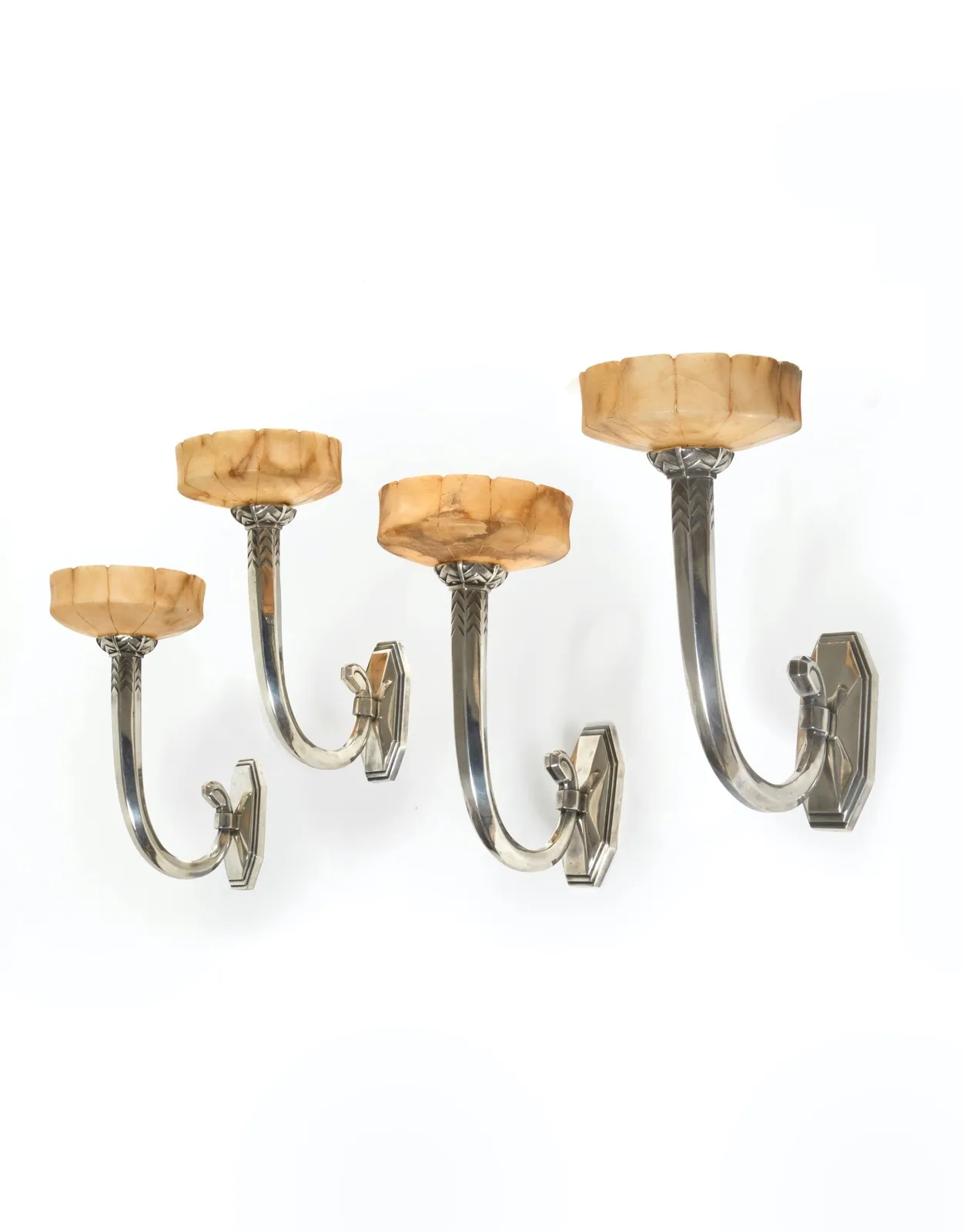 D.I.M, PAIR OF SCONCES, c. 1930