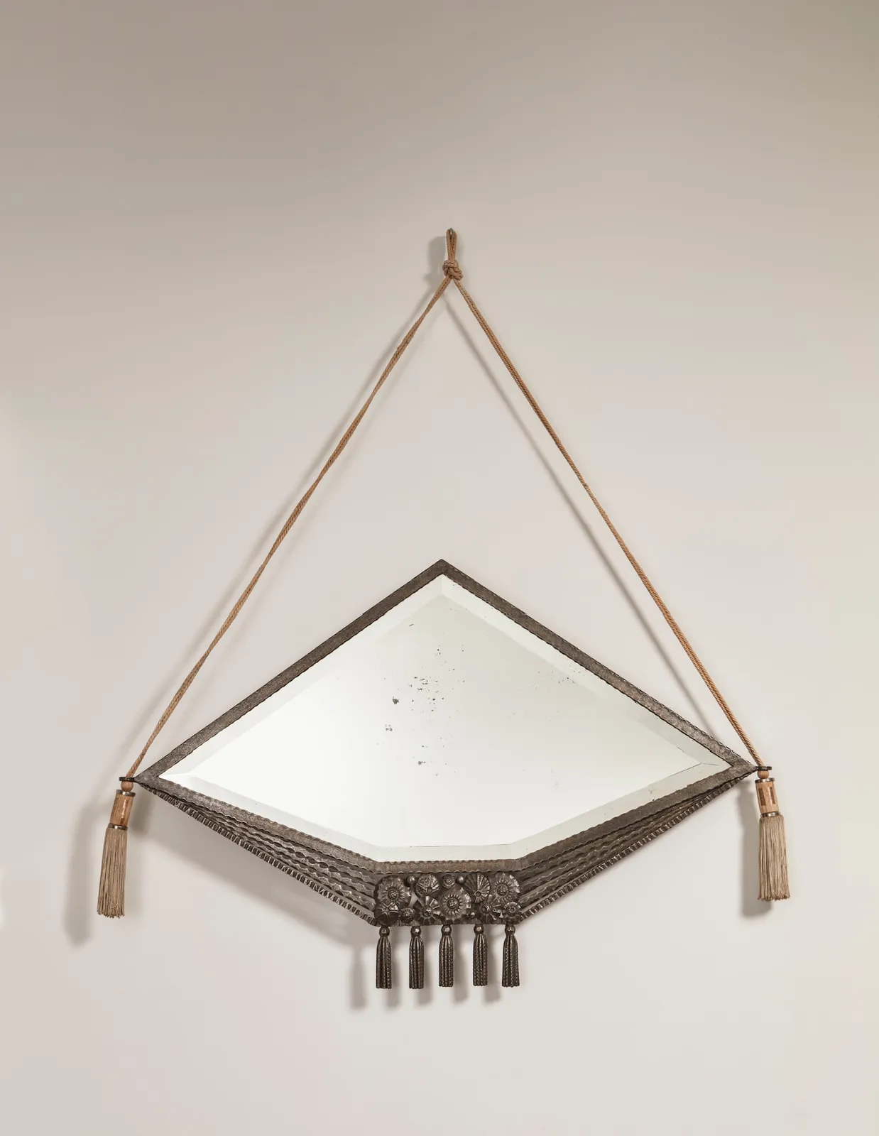 EDGAR BRANDT, MIRROR, c. 1925