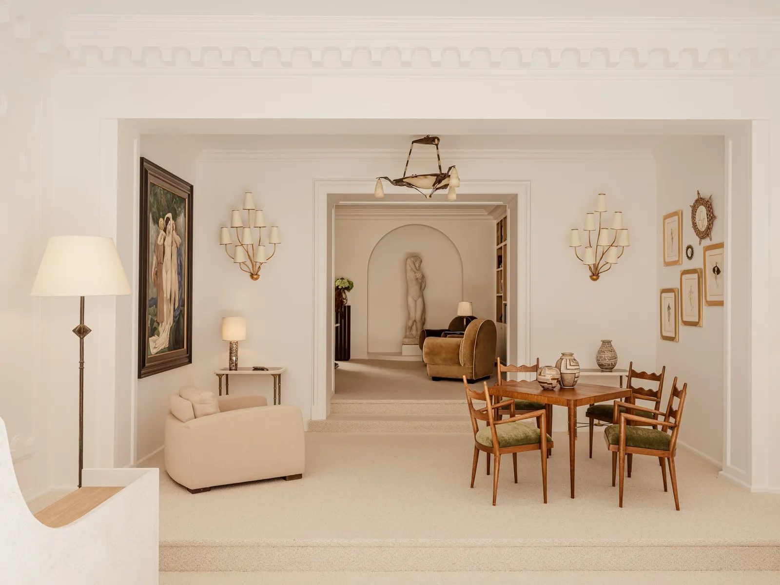 ALBERTO GIACOMETTI, PAIR OF FLOOR LAMPS 'ETOILE', c. 1936