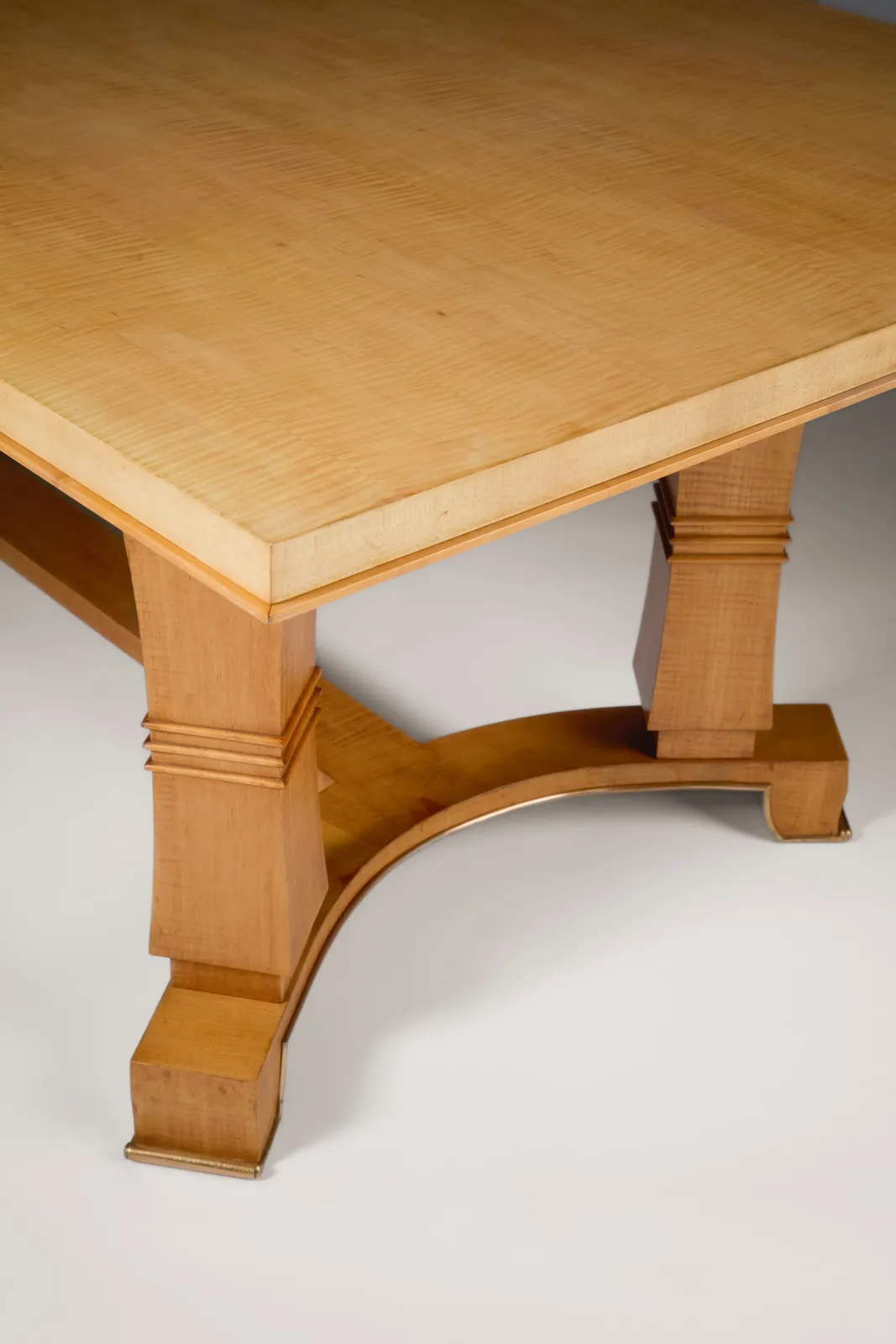 JULES LELEU, DINING TABLE, c. 1945