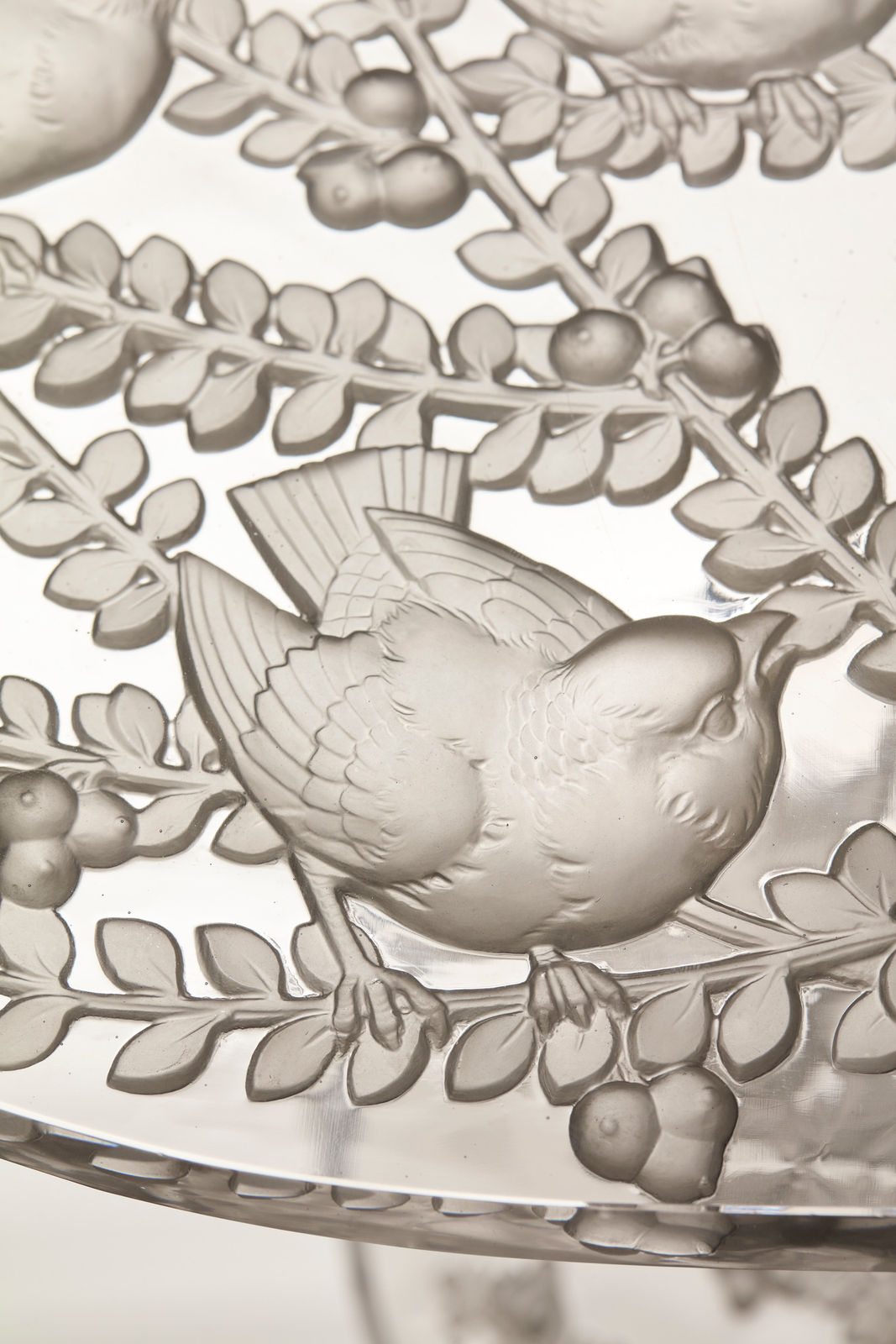 RENÉ LALIQUE, 'ALGER 1' CHANDELIER, c. 1930