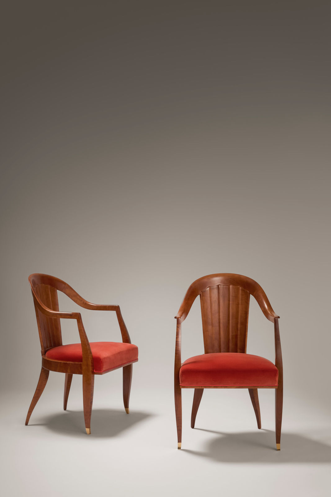 JACQUES-ÉMILE RUHLMANN, TWELVE 'LAMBIOTTE' CHAIRS, c. 1926