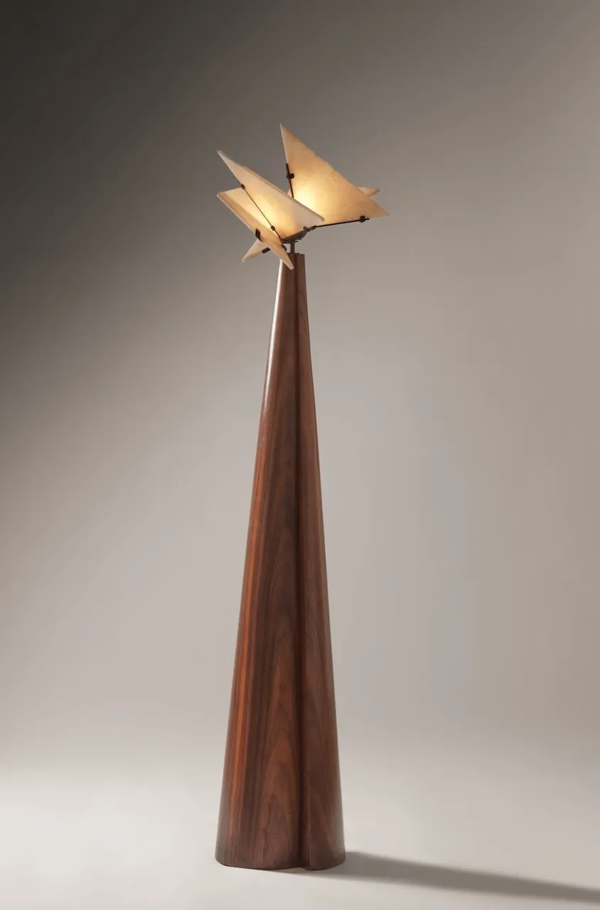 PIERRE CHAREAU, 'SN31' FLOOR LAMP, c. 1925