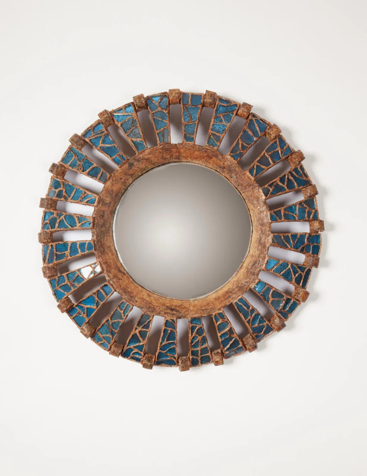 LINE VAUTRIN, MIRROR ' LA ROUE', c. 1965