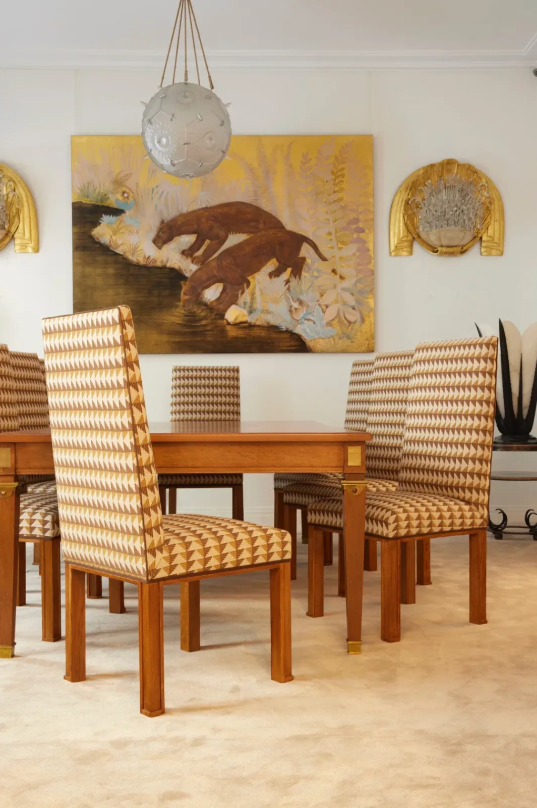 ANDRE ARBUS, DINING TABLE, c. 1950