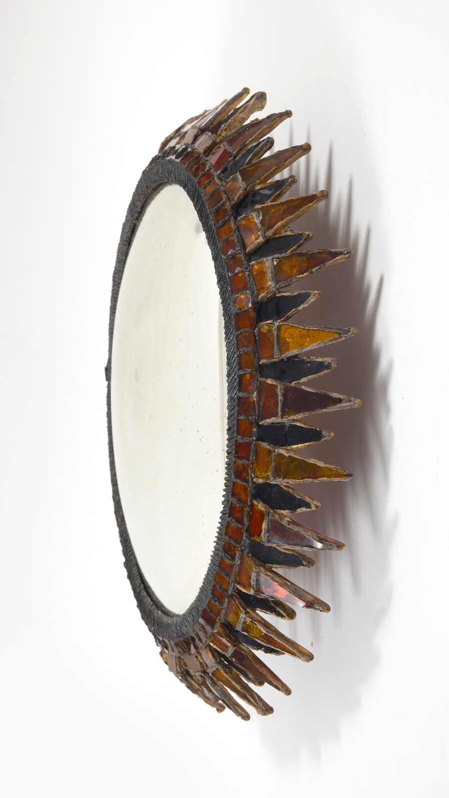 LINE VAUTRIN, 'Soleil à pointes n°4' mirror, c. 1955