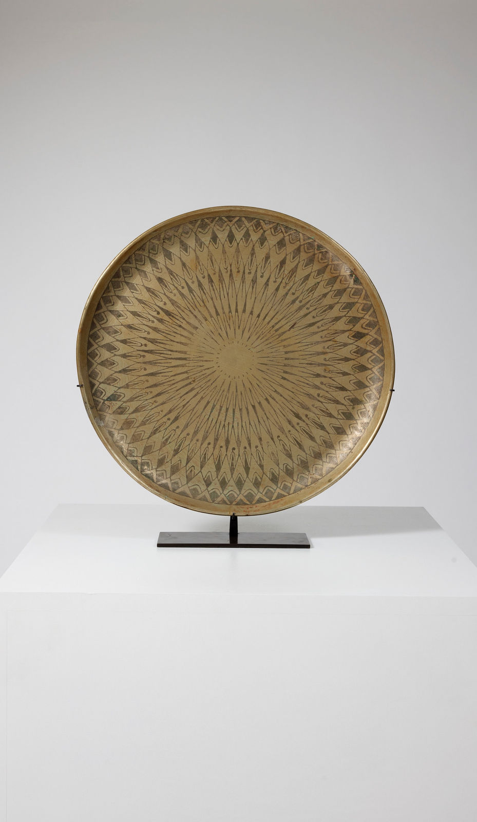 JEAN DUNAND, TRAY, c. 1920