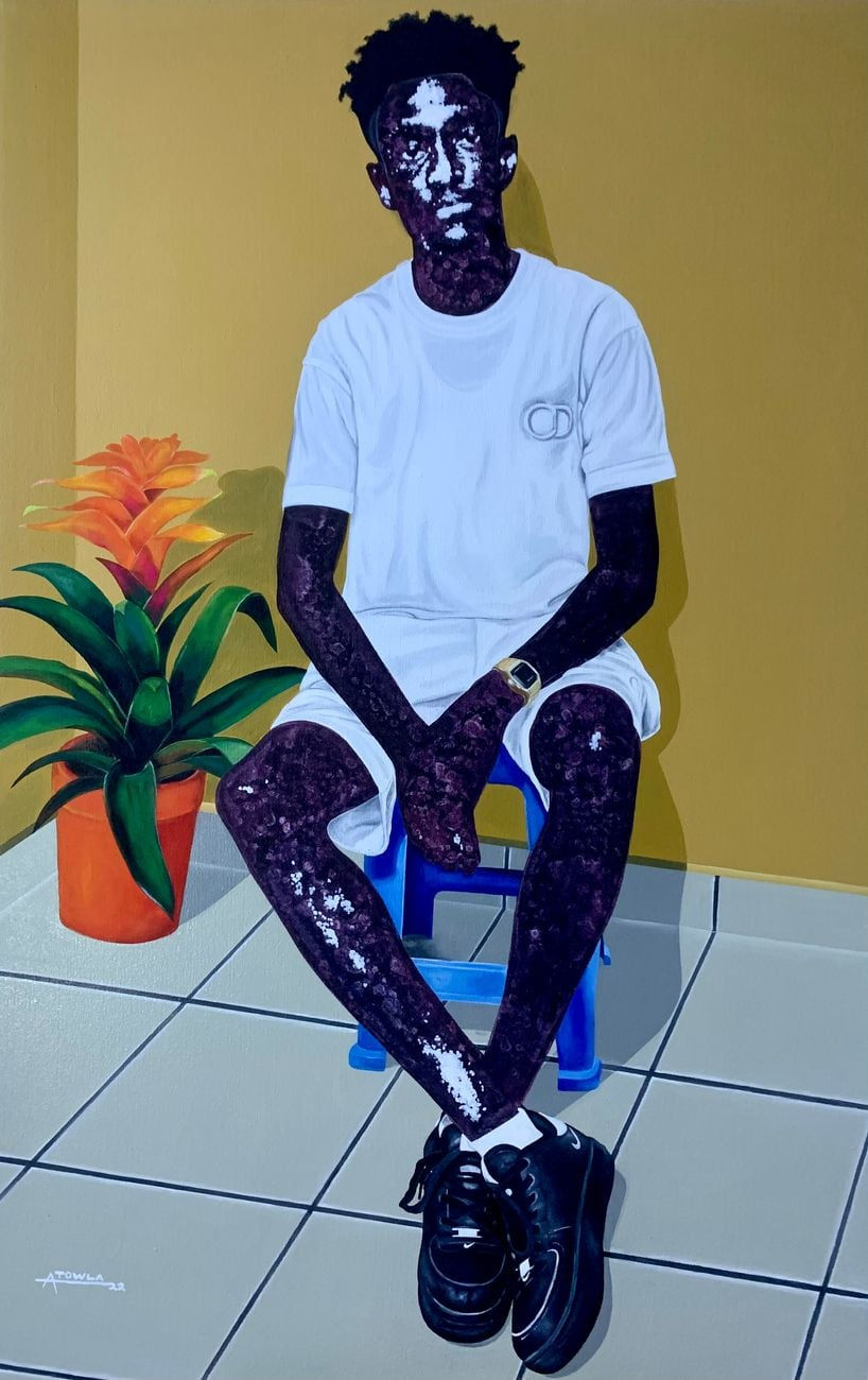 Self portrait of the artist, 2022