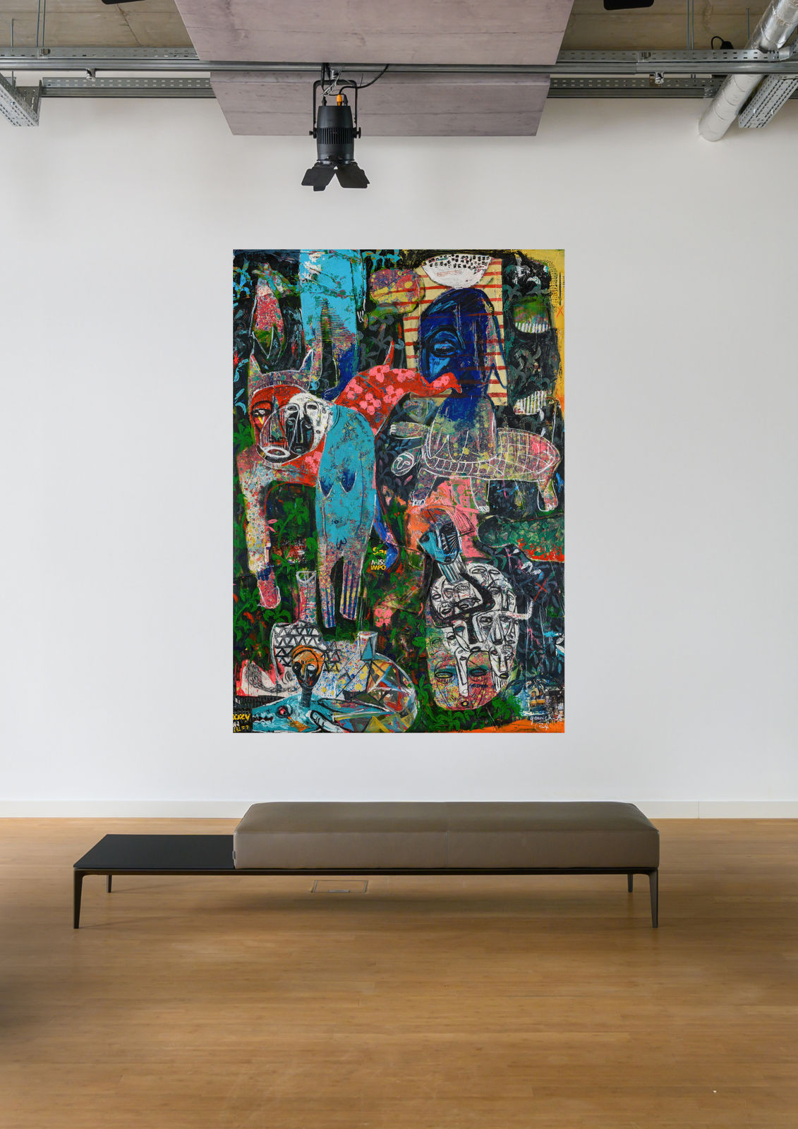 Yannick Ackah, Dreamscapes of Masks, 2025