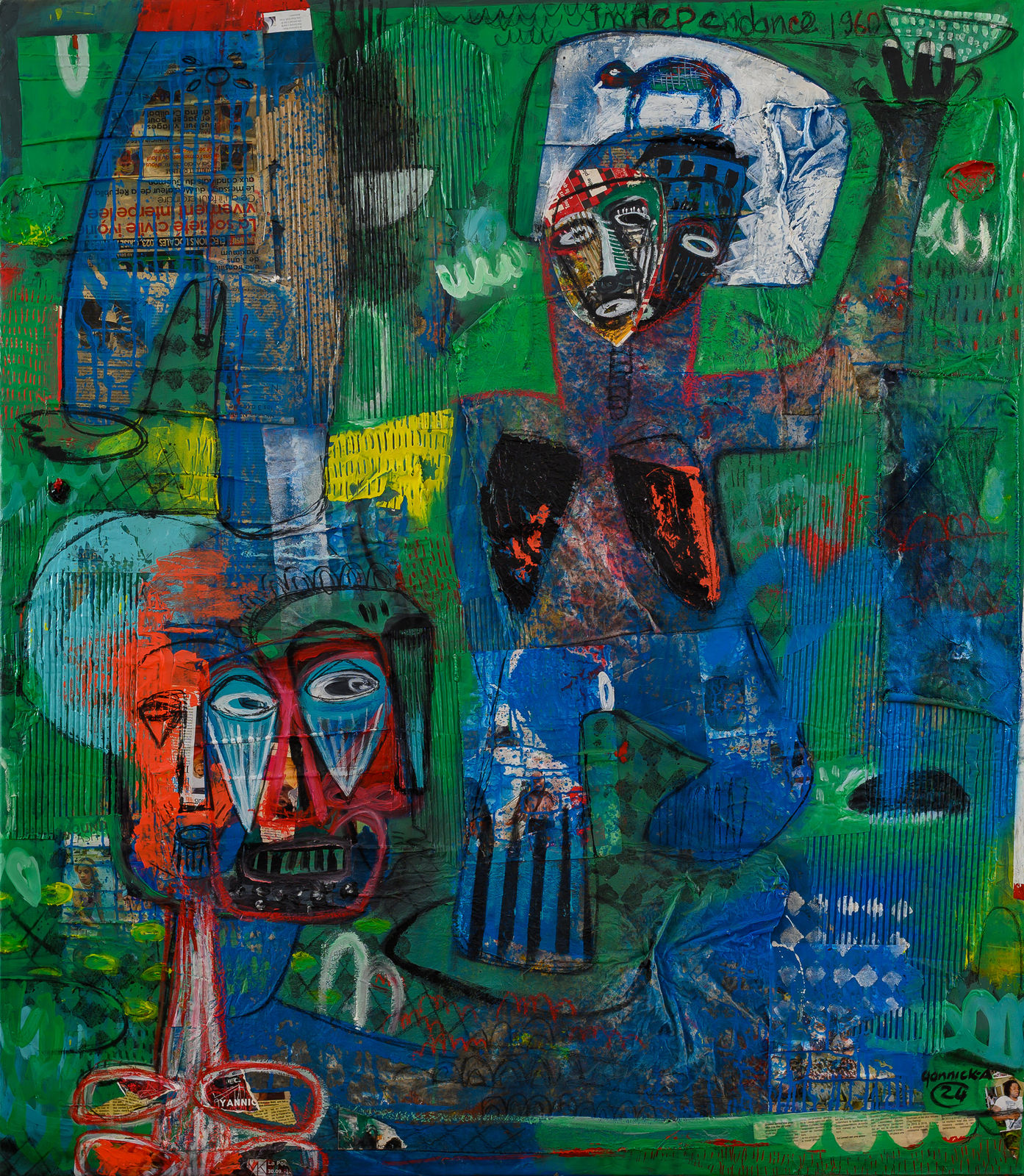 Yannick Ackah, Echoes of Heritage, 2024