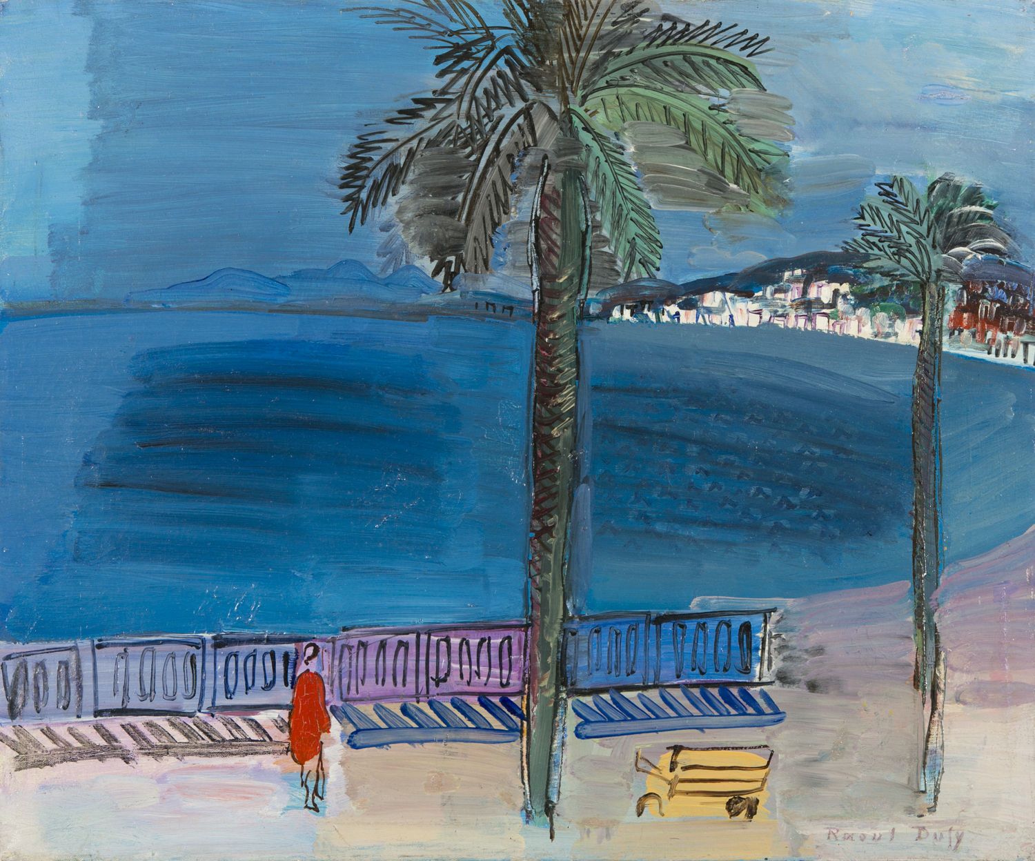 Raoul Dufy, La Baie des Anges, Nice, c. 1928