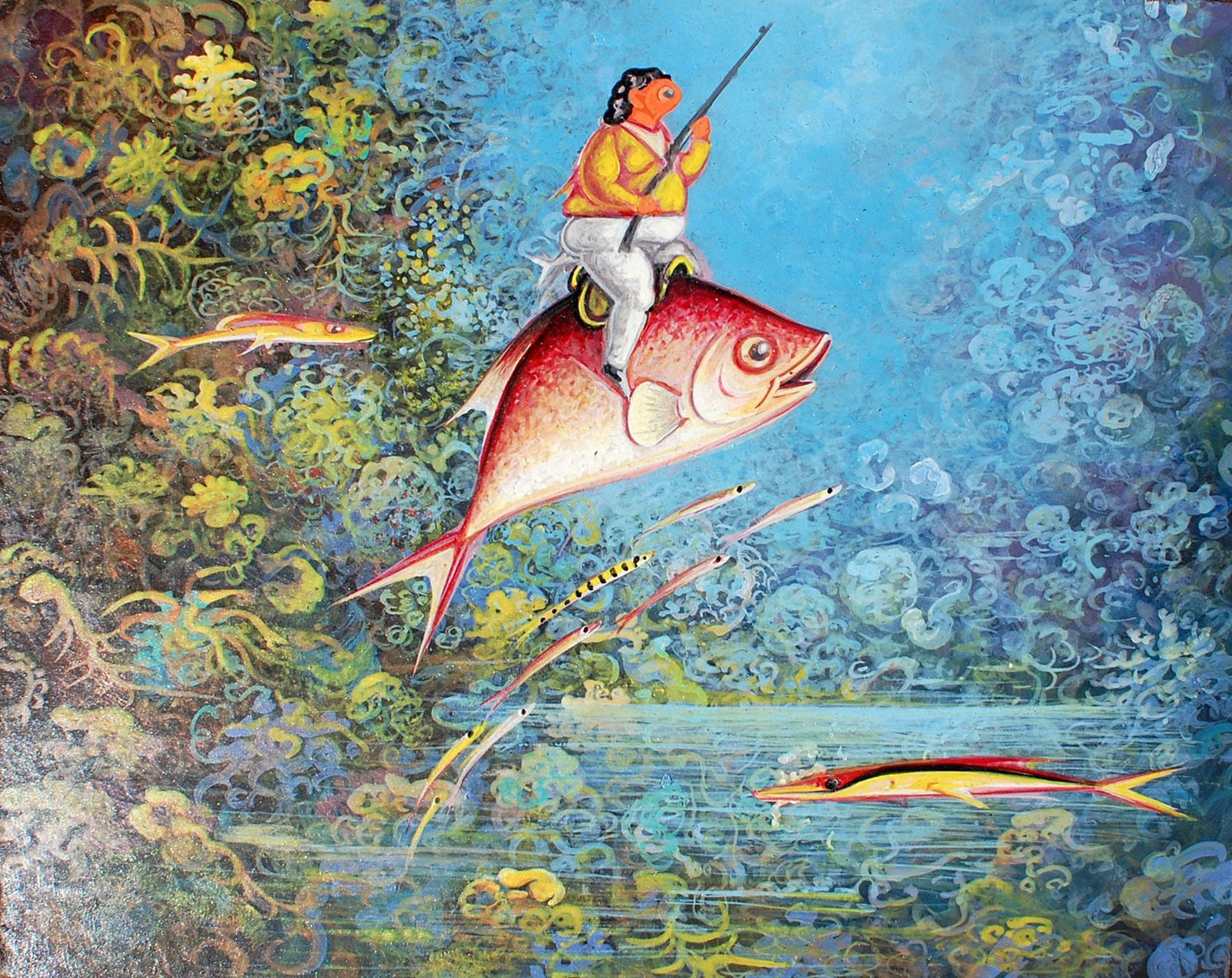 Andre BLAISE, Gone Fishing, 2019