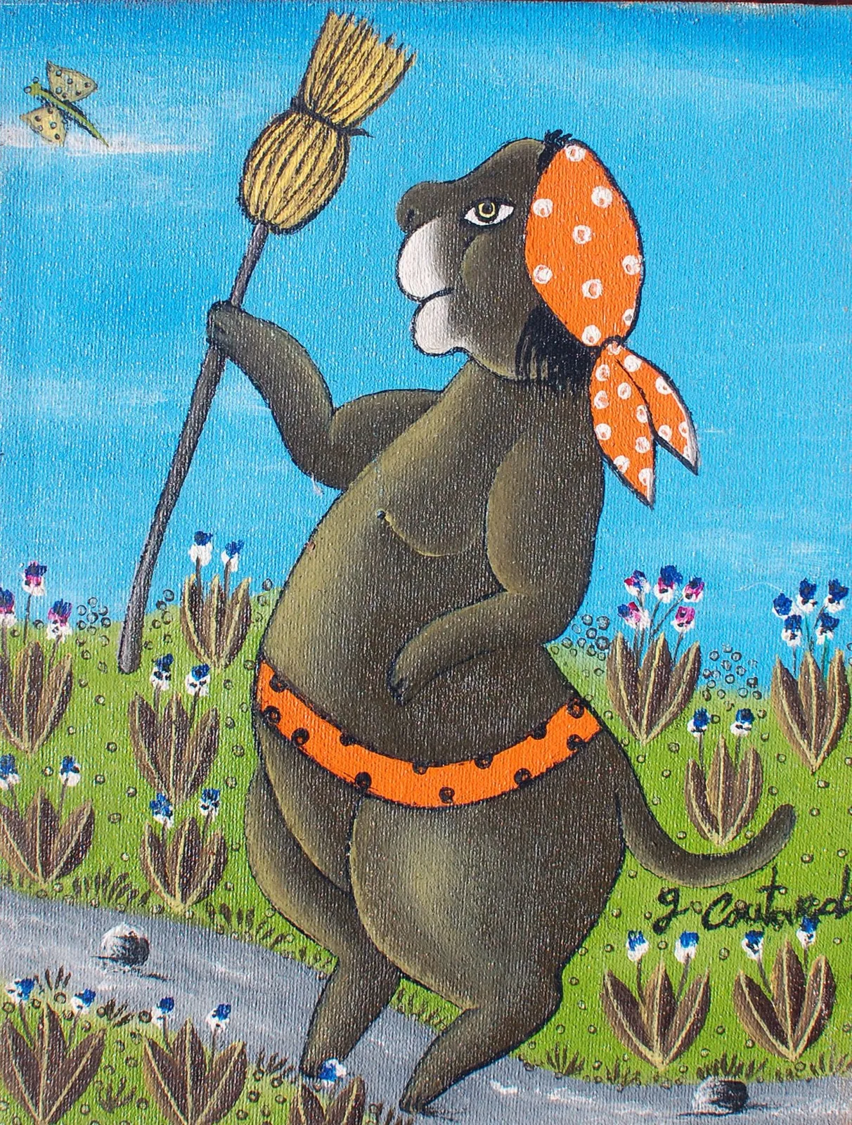 Gabriel COUTARD, Broom Day, 2018