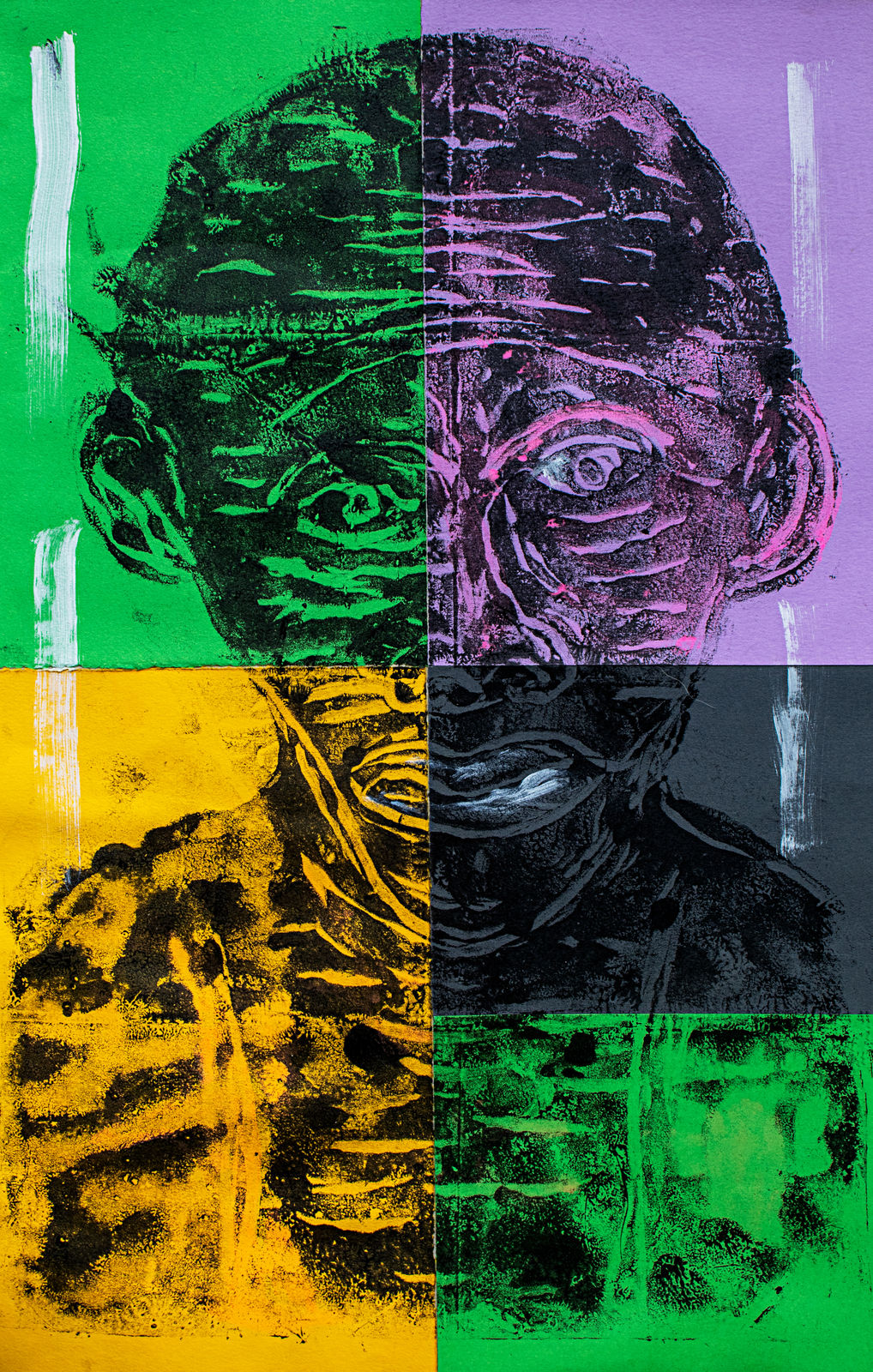 Patrick Ganthier KILLY, Multicolor face