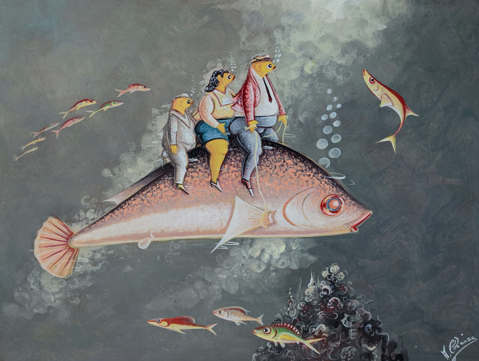 Andre BLAISE, Sweet Family, 2023