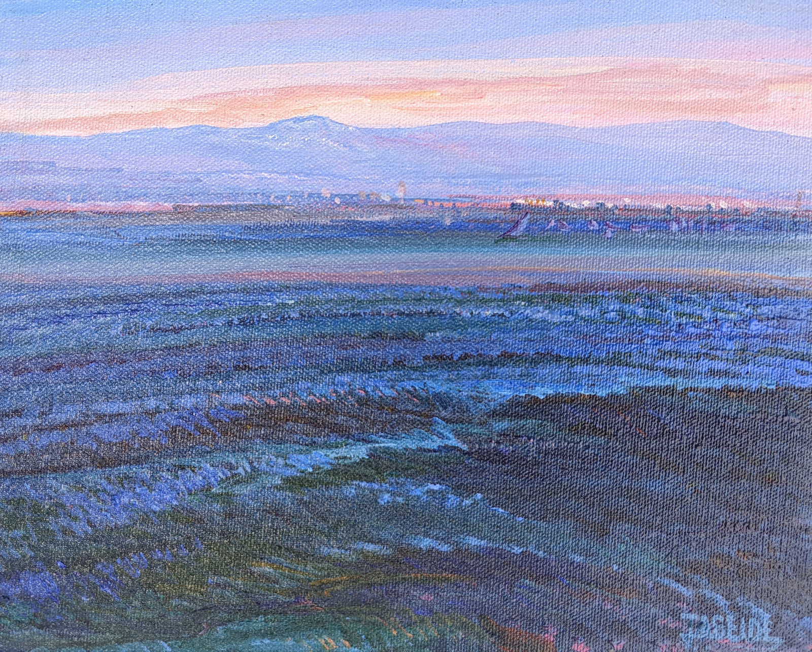 Jean Adrien SEIDE, Couche du soleil, 2023