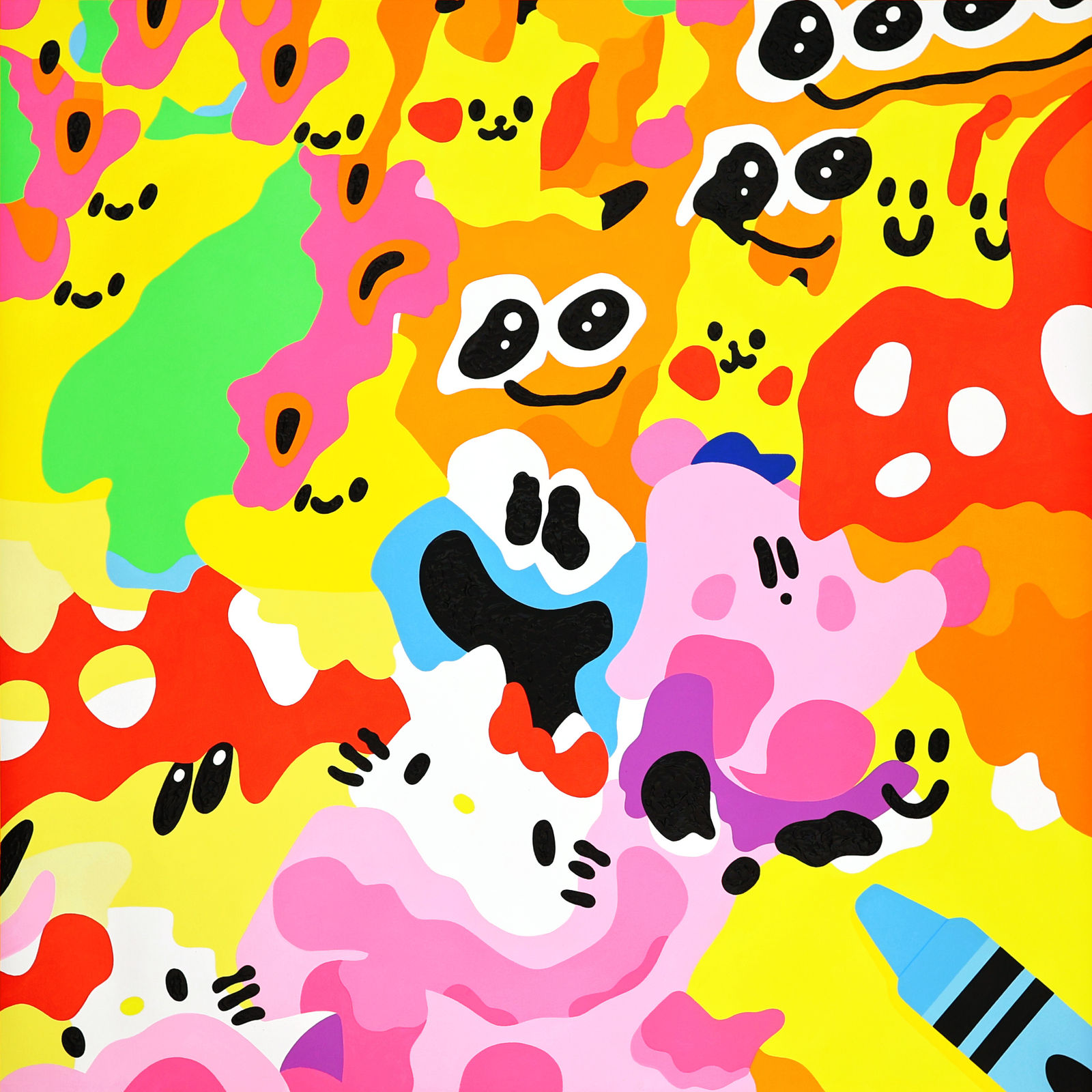 Yeka Haski, Crayons of joy, 2024