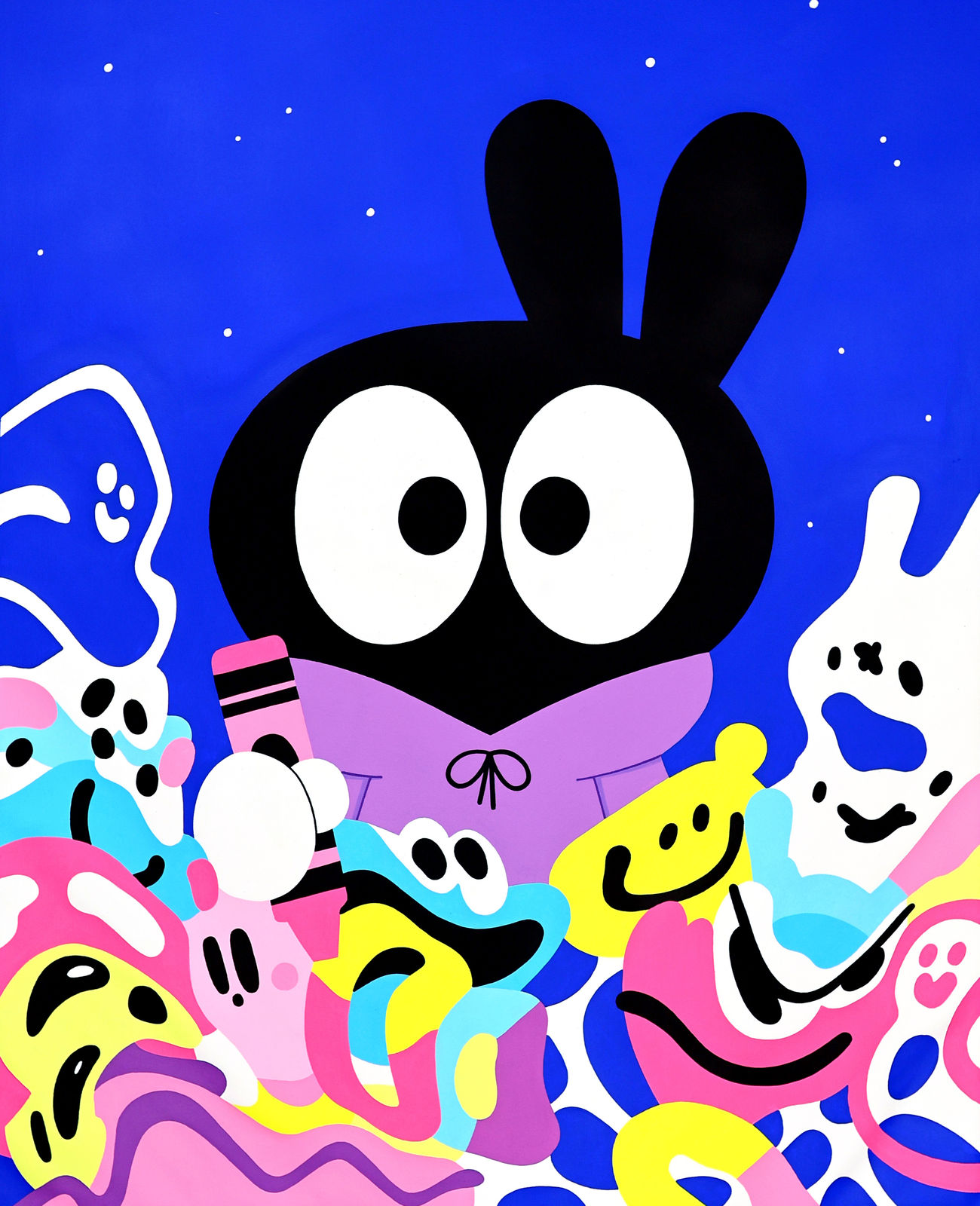 Yeka Haski, Midnight drawing, 2024