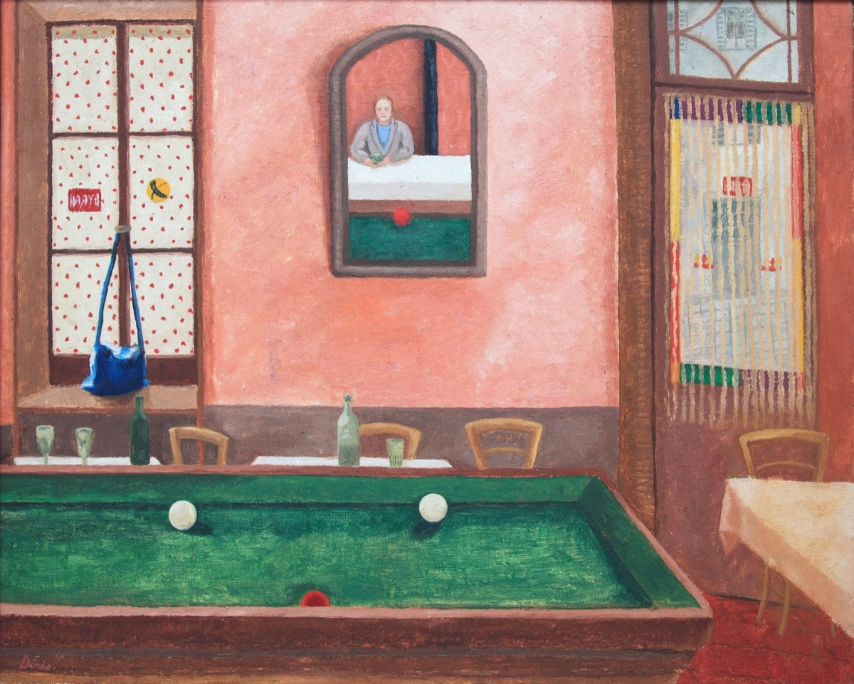 MADELEINE DINÈS, Le billard, c. 1950
