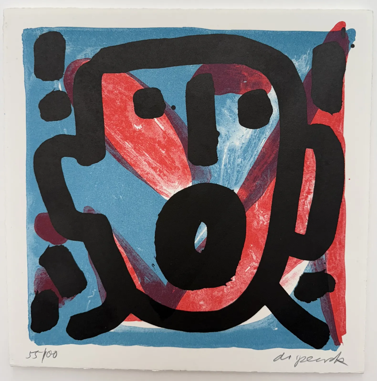 A.R. Penck, Sans titre, 1991