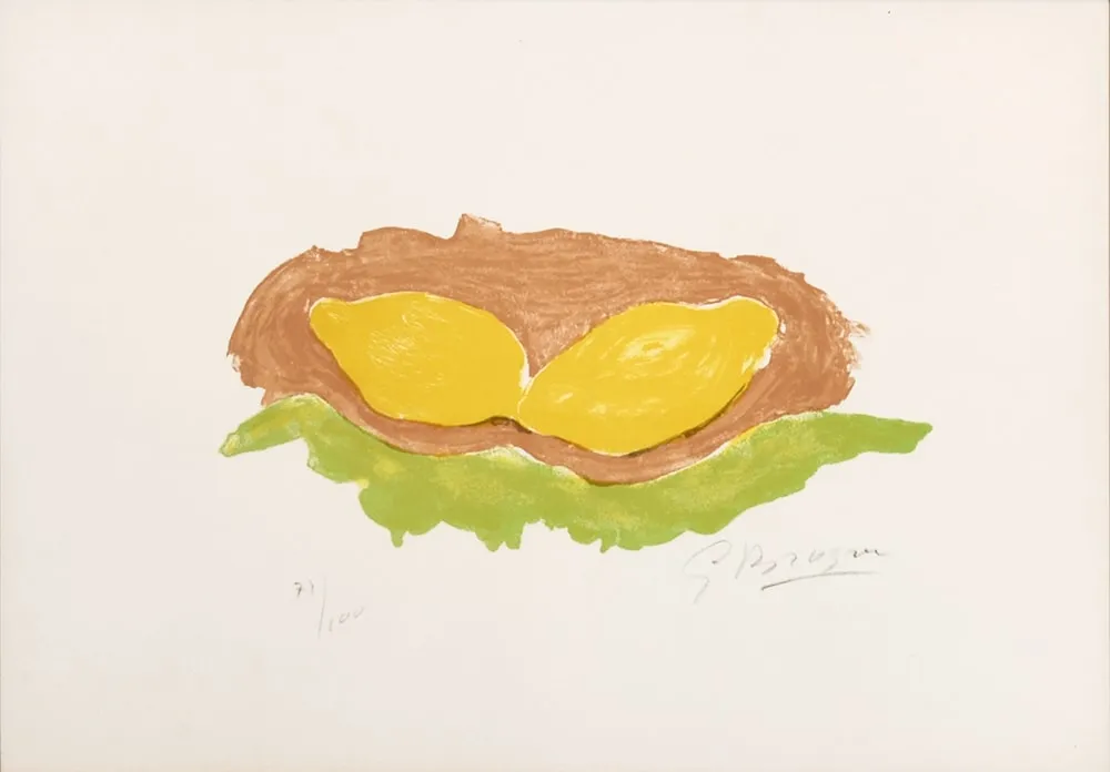 Georges Braque, Les Citrons, 1954