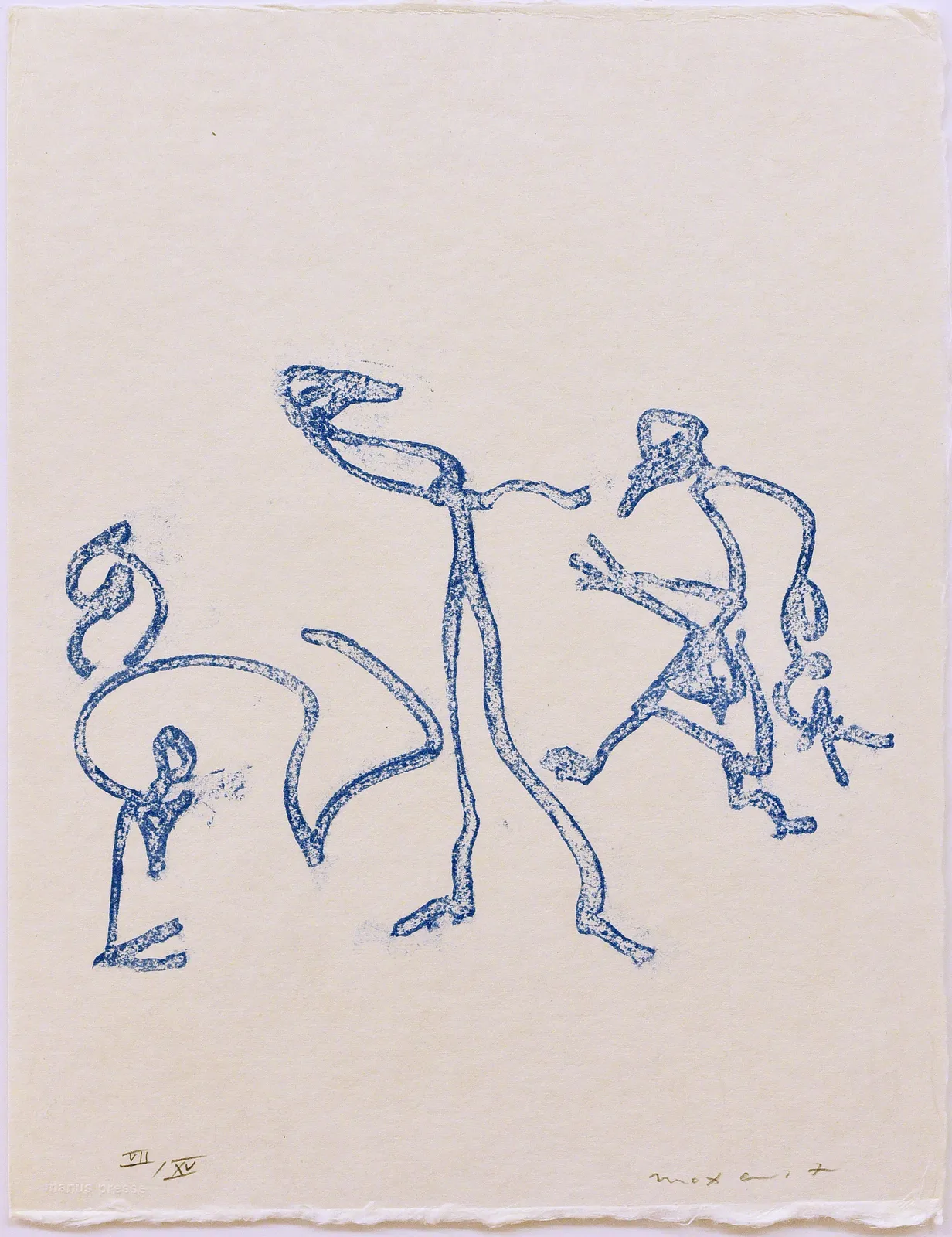 Max Ernst, Sans titre, 1970