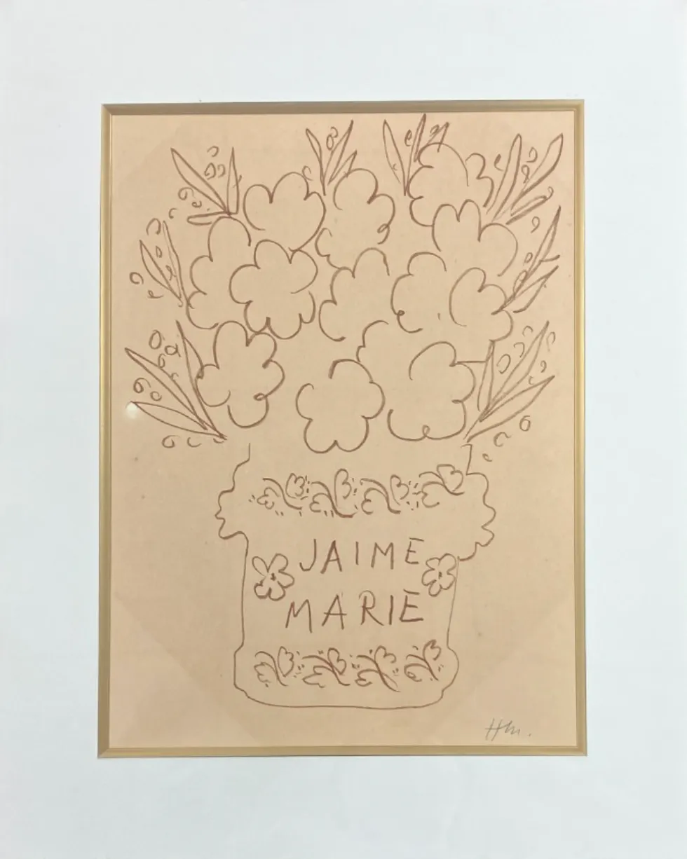 Henri Matisse, J'aime Marie, 1948