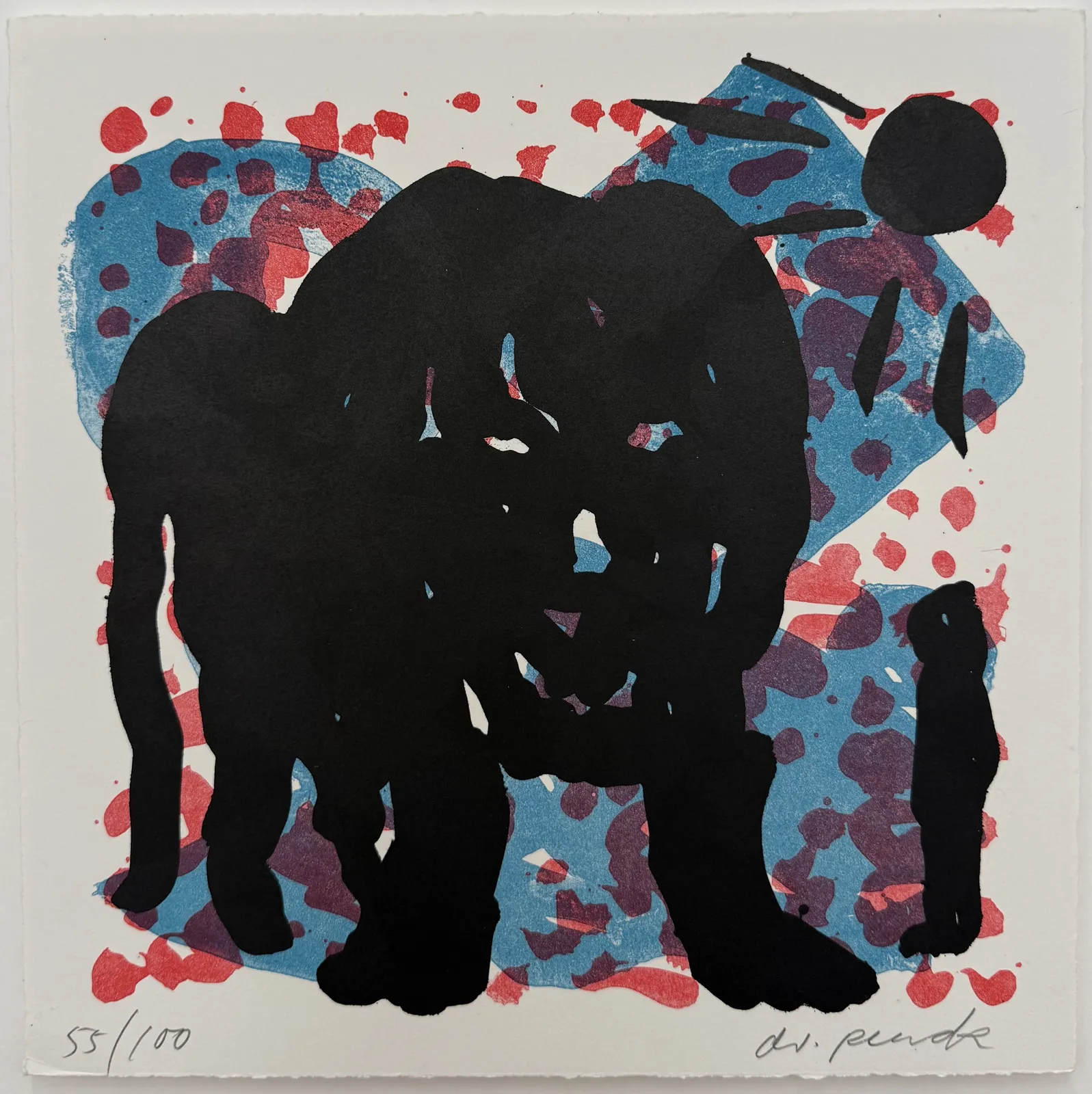 A.R. Penck, Sans titre, 1991