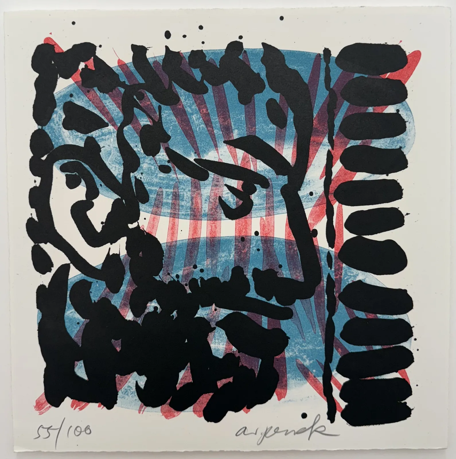 A.R. Penck, Sans titre, 1991