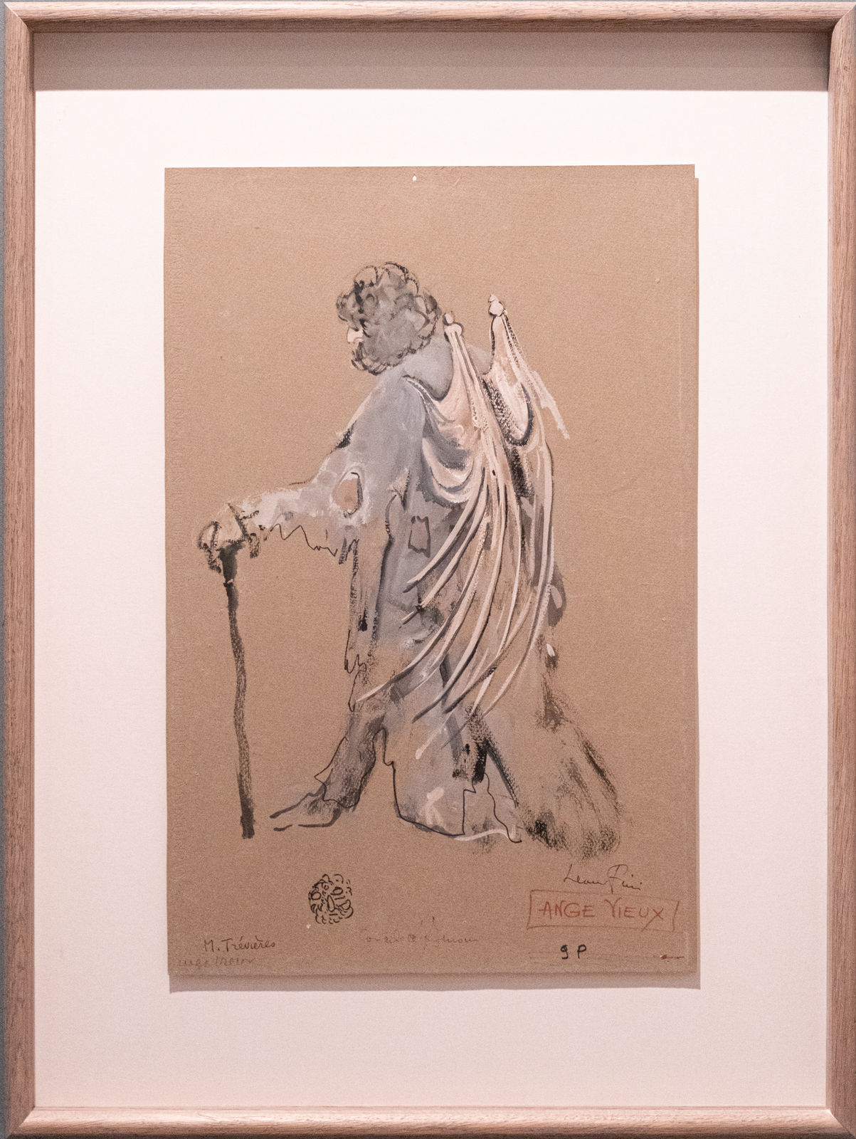 Leonor Fini, Le Concile d’Amour- Maquette théâtre, 1969