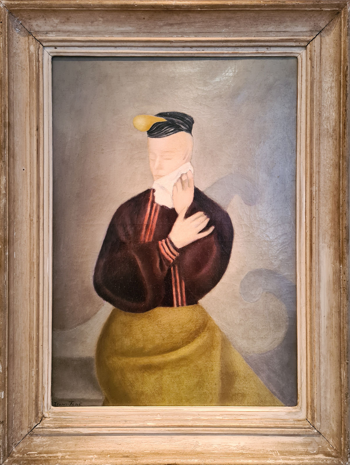 Leonor Fini, Portrait féminin no. 9 / Ritratto di signora seduta, 1936