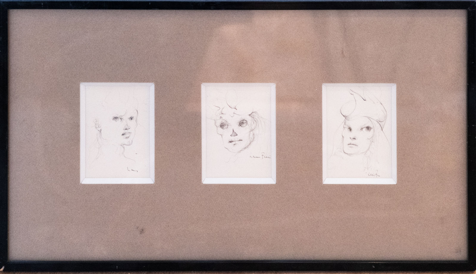 Leonor Fini, Trois Visages, 1975