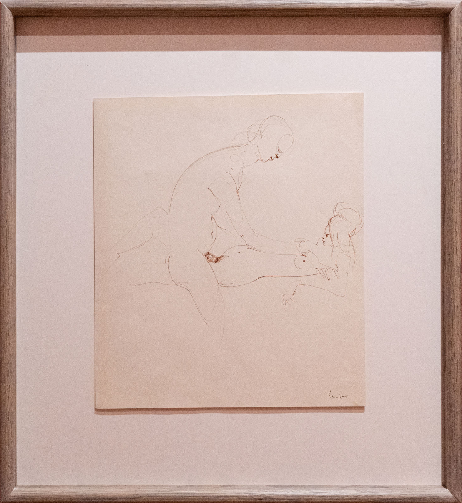 Leonor Fini, Les Merveilles de la Nature- Dessin Erotique , 1965