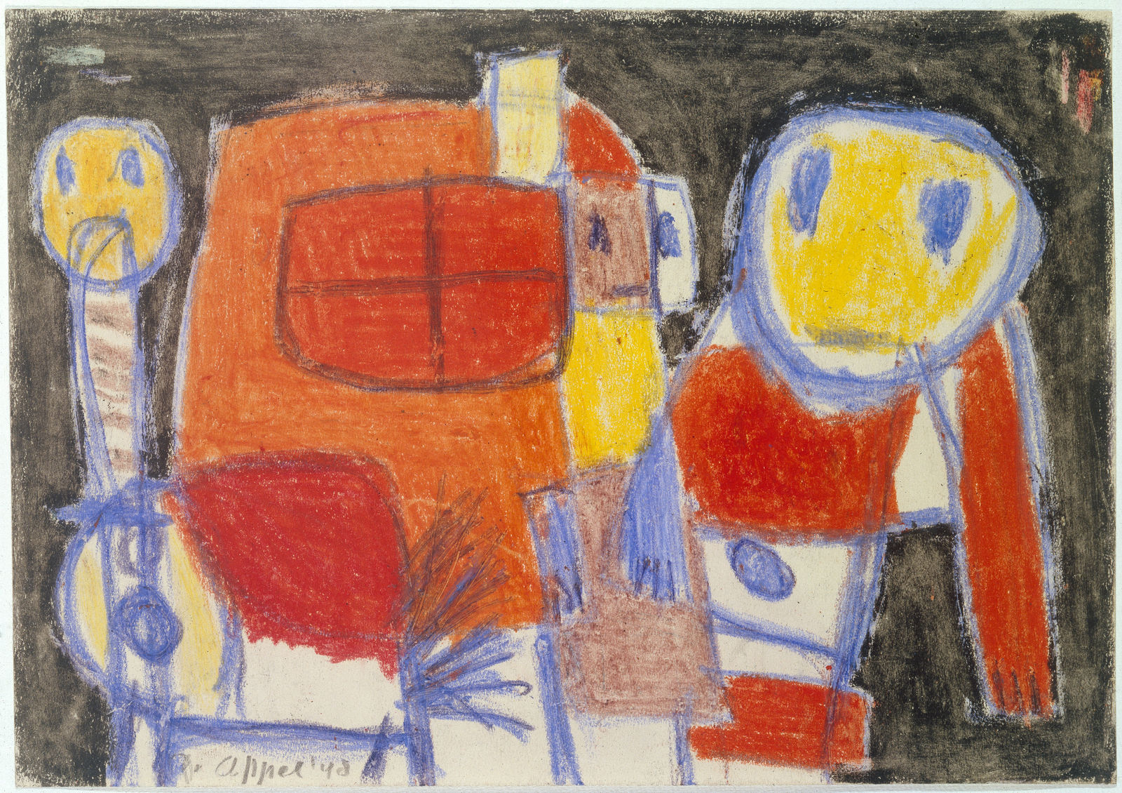KAREL APPEL, Untitled, 1948