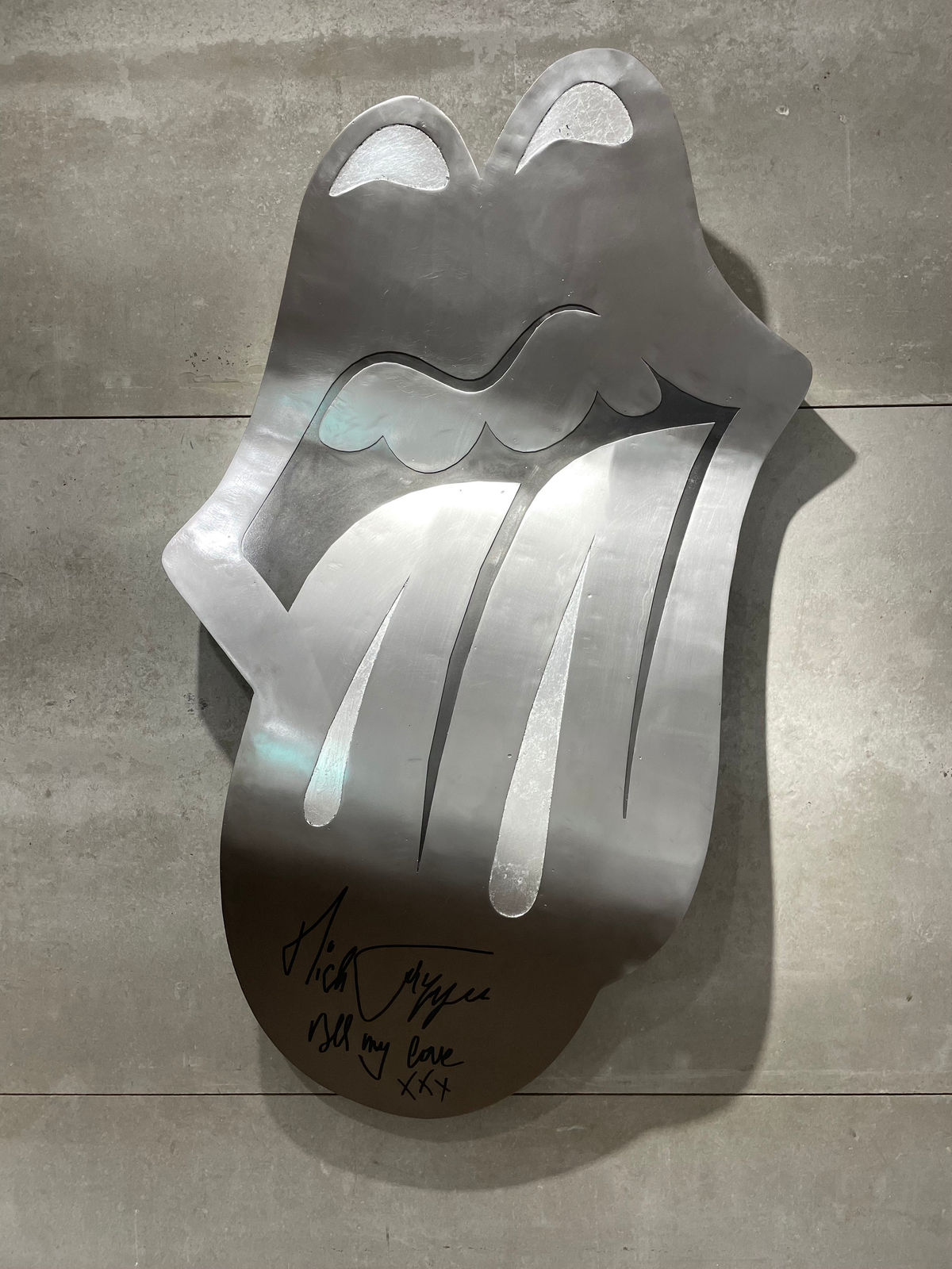 Geronimo, Back to the Roots - Mick Jagger Signed